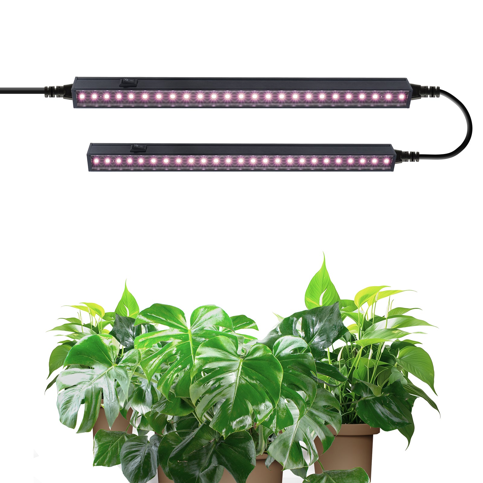 Barrina T5 5W LED Grow Lights 1FT Pinkish White | Magnetic Installation & Linkable | NC05