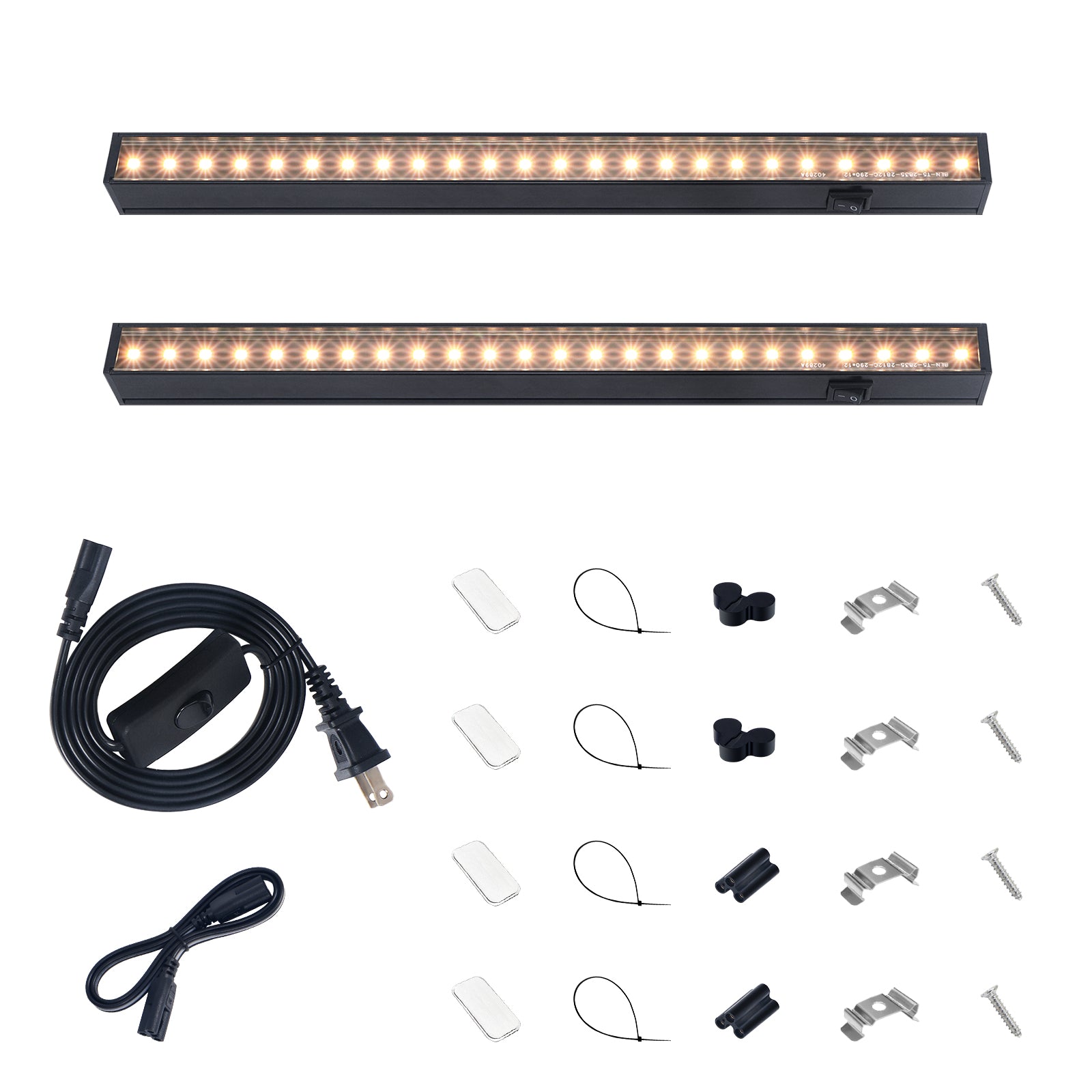 Barrina T5 5W LED Grow Lights 1FT Yellow Light 2 Pack | Magnetic Installation & Linkable | NC05