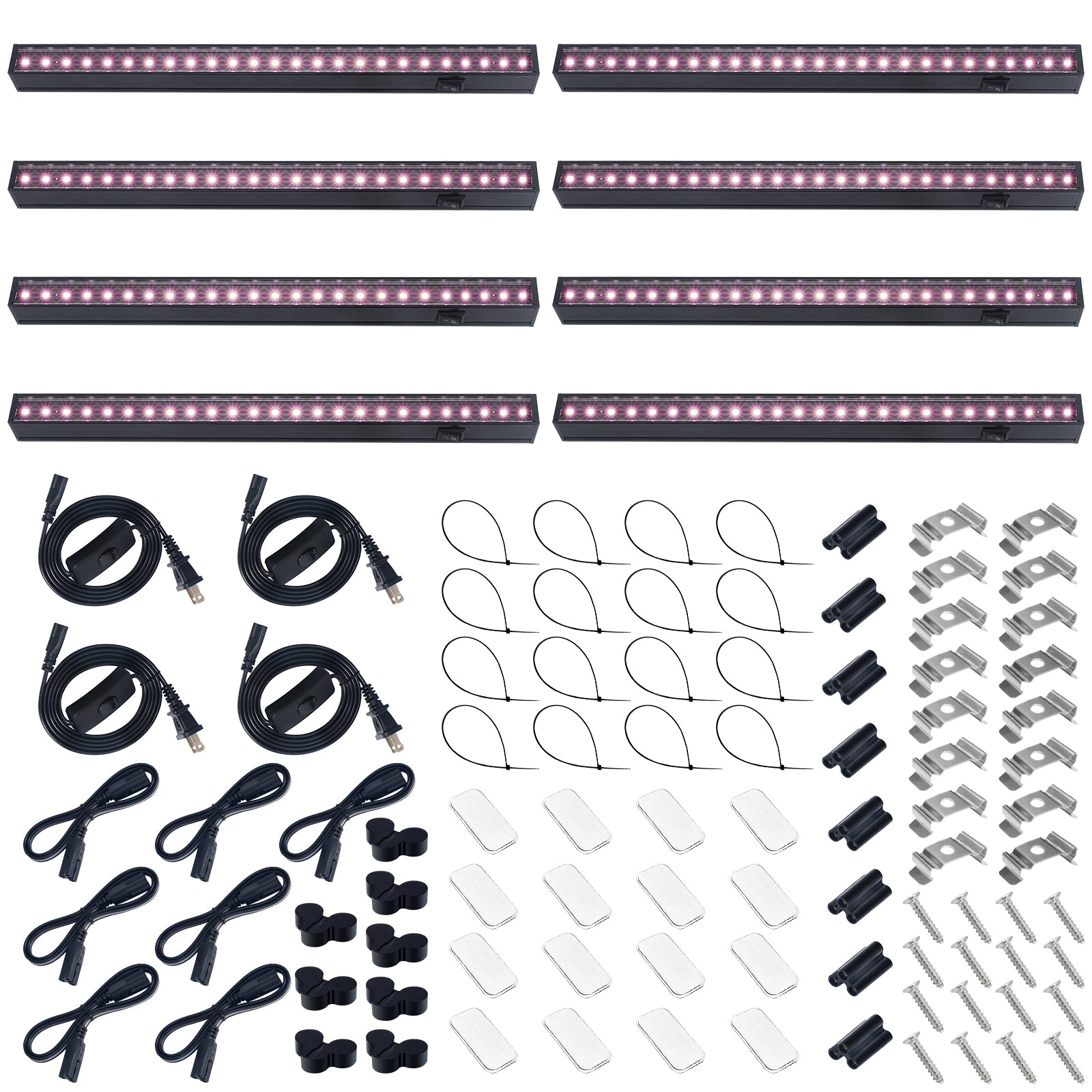 Barrina T5 5W LED Grow Lights 1FT Pinkish White | LED Grow Light Strips