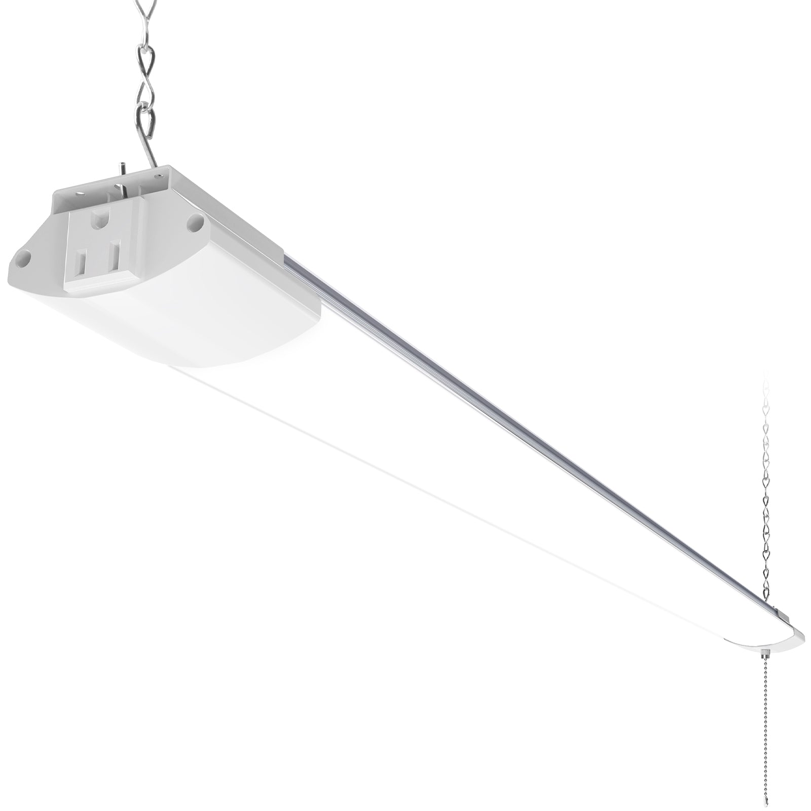 Barrina 84W LED Shop Lights 4FT 5000K 10000LM | Hanging, Linkable & Power Plug Cords | BS84
