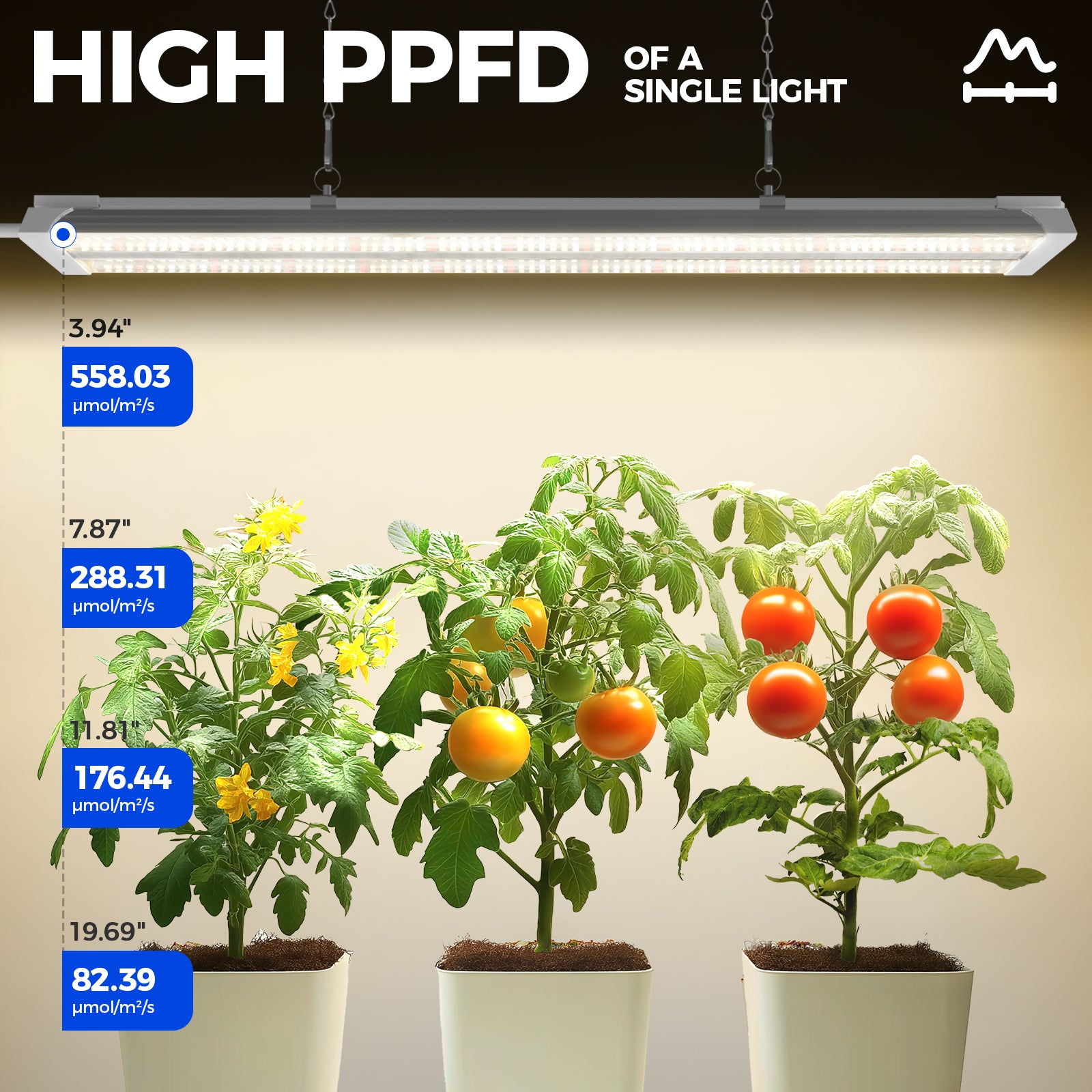 Barrina TX36 36W LED Grow Lights 2FT 3000K+6500K+660nm | Full Spectrum & Linkable | TXPL36