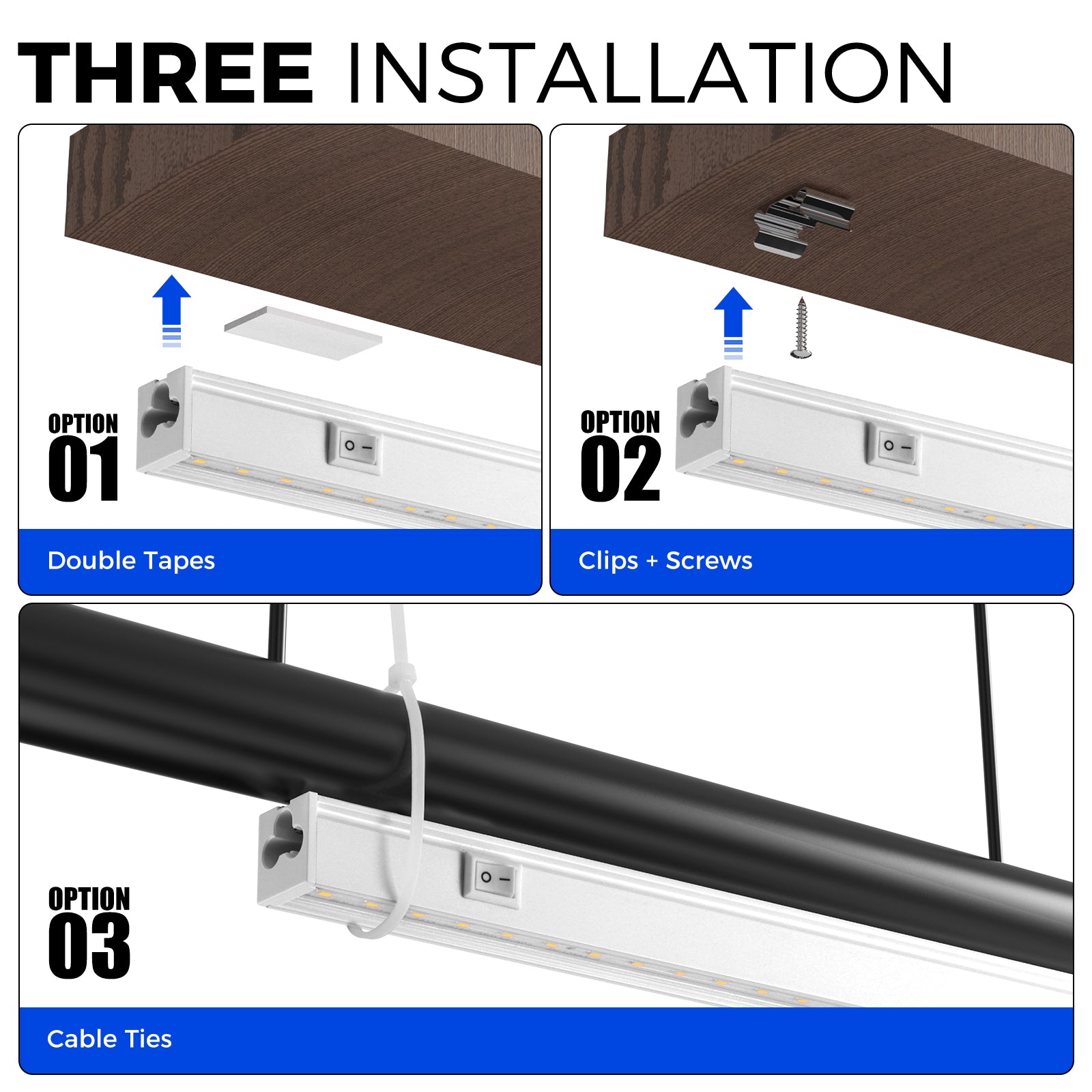 Barrina T5 5W LED Grow Lights 1FT 5000K | Full Specturm & Linkable | MC05