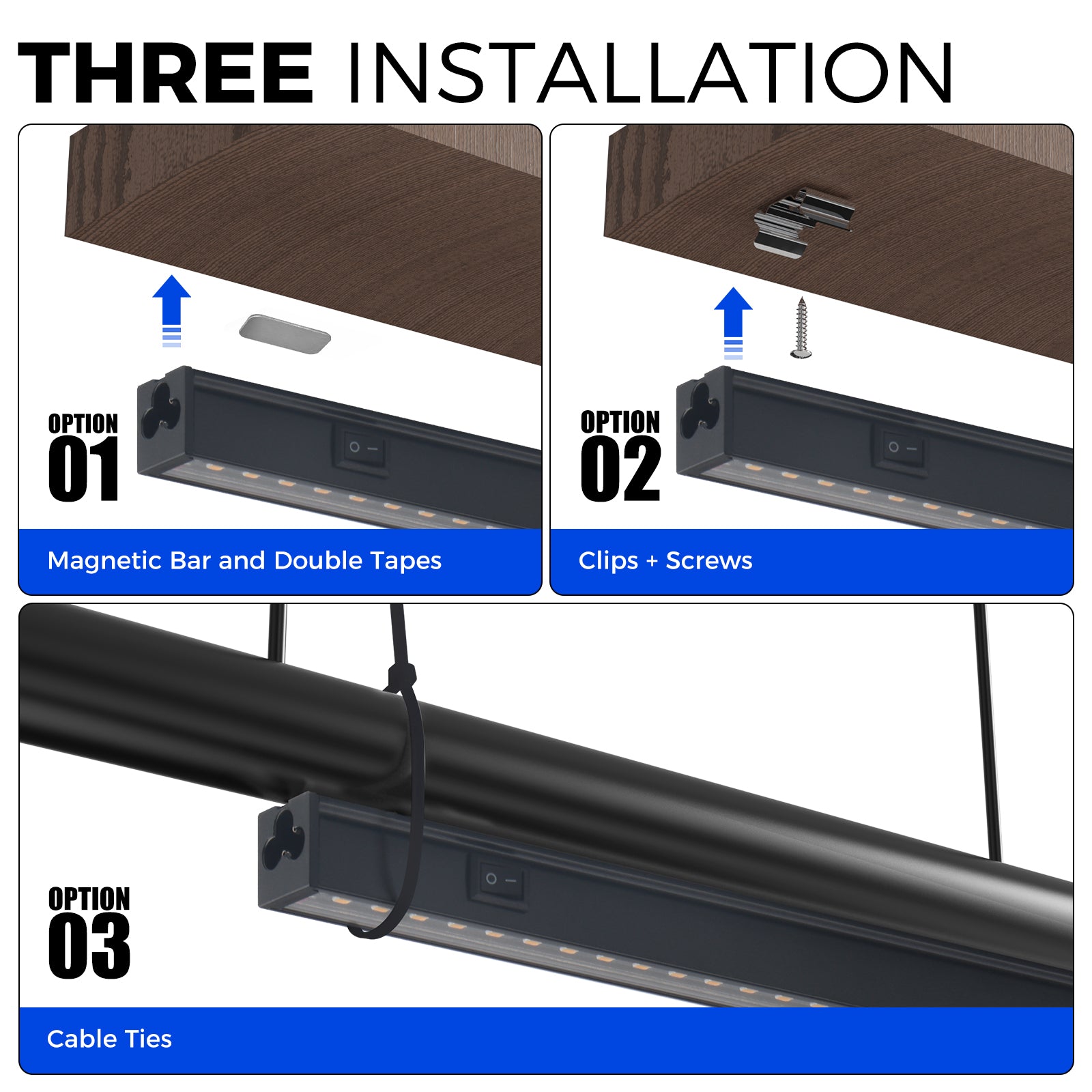 Barrina T5 5W LED Grow Lights 1FT Yellow Light | Magnetic Installation & Linkable | NC05