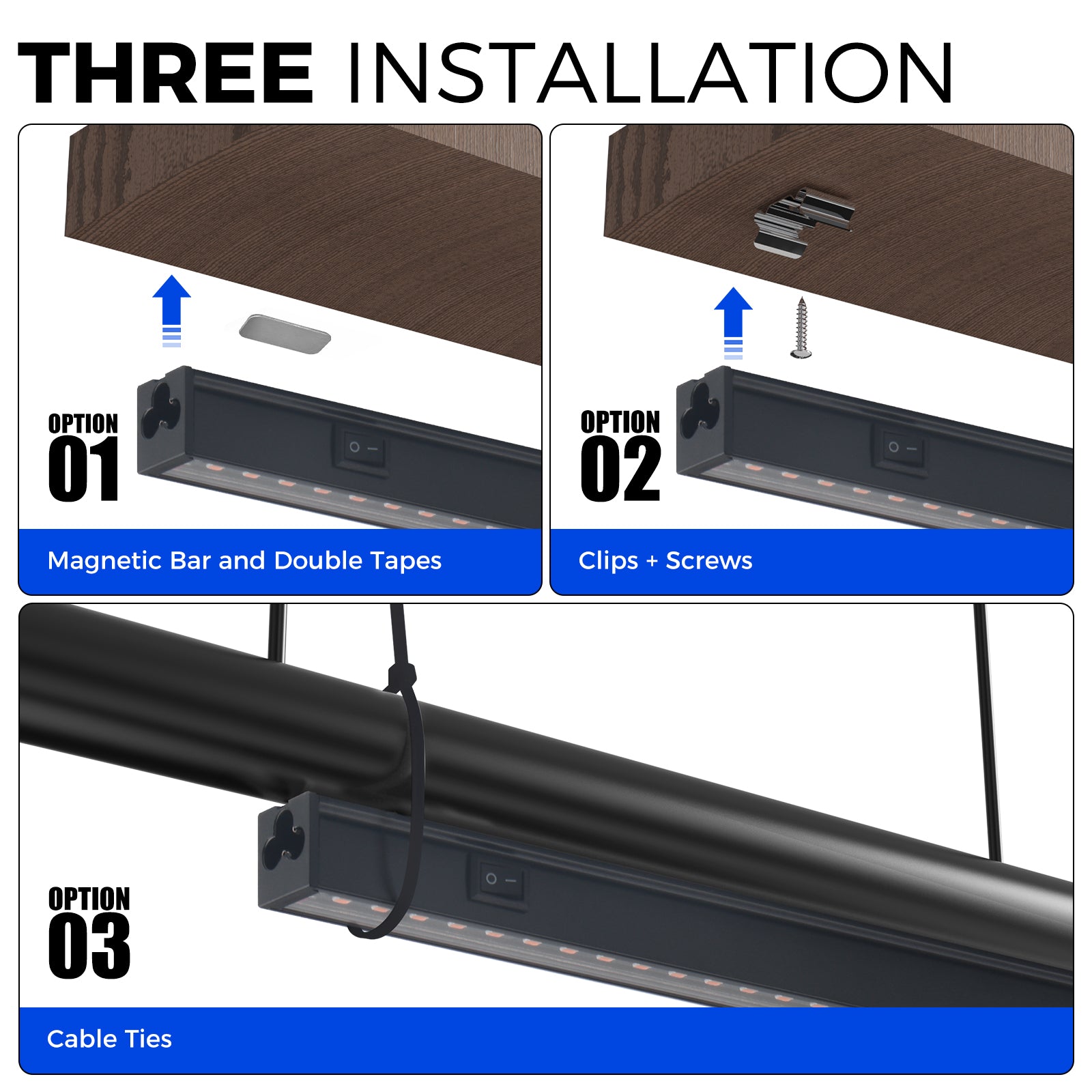 Barrina T5 5W LED Grow Lights 1FT Pinkish White | LED Grow Light Strips