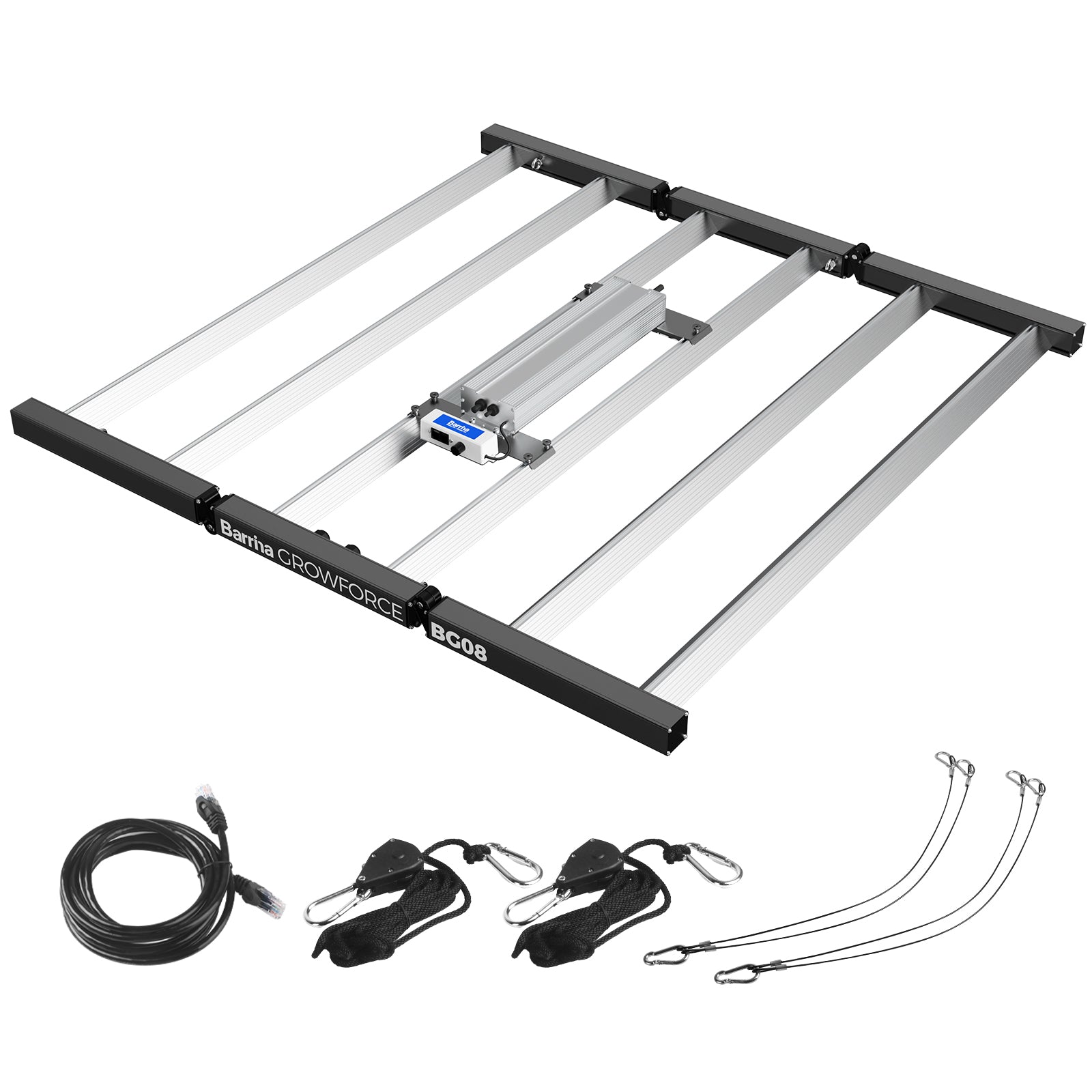 Barrina GrowForce 800W LED Commercial Grow Light Dual Blue & FIR Light 5 x 5 | Full Spectrum & Dimmable | BG08