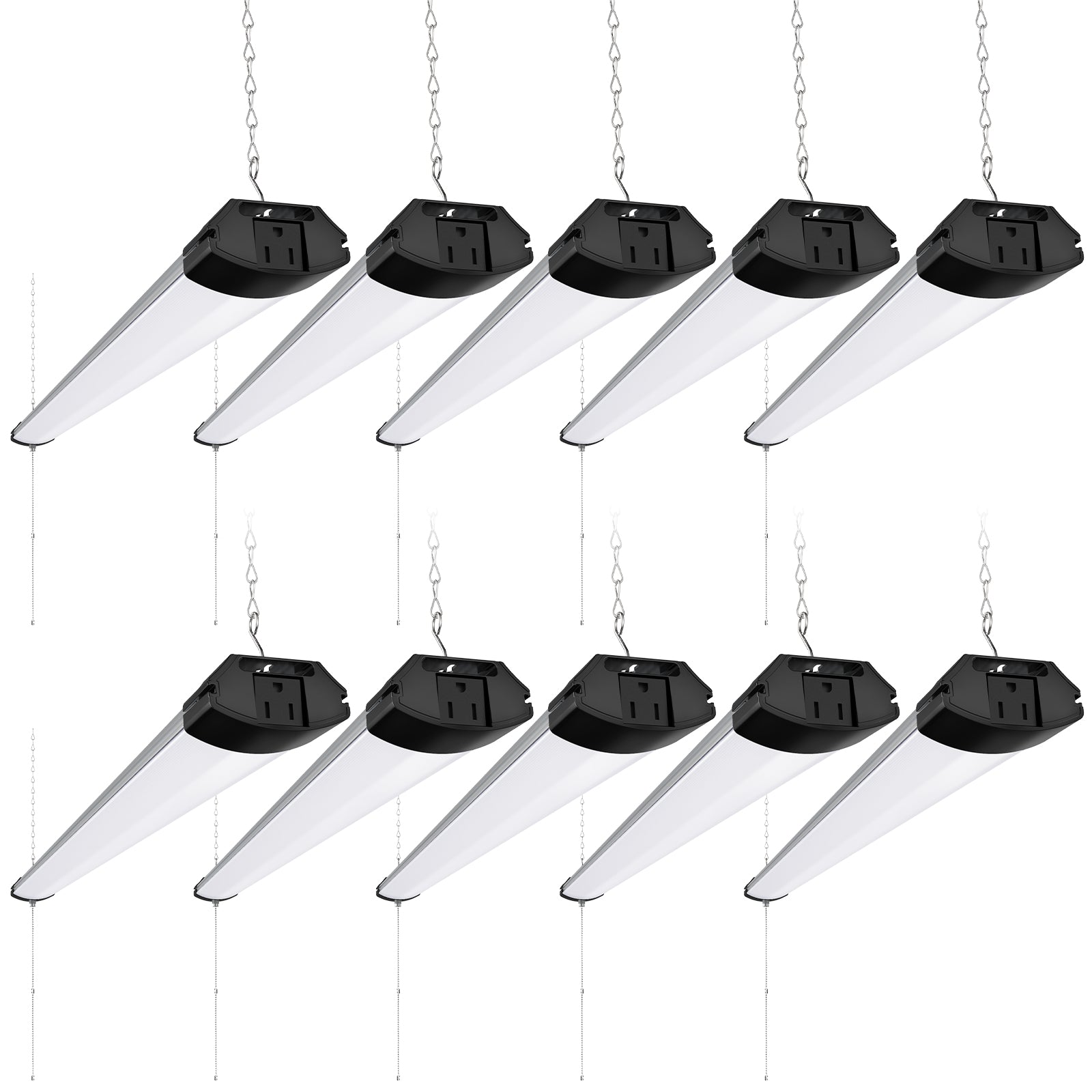 Barrina 84W LED Shop Light 4FT 6500K 10000LM | Hanging & Flush Mount | BS84