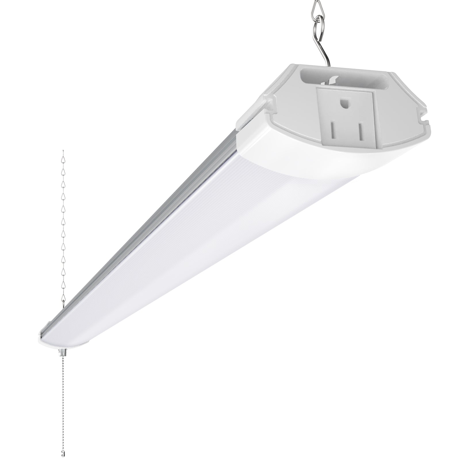 Barrina 84W LED Shop Lights 4FT 6500K 10000LM | Hanging, Linkable & Power Plug Cords | BS84