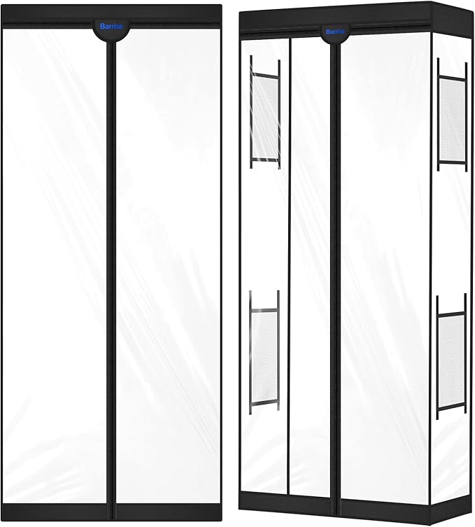 Plant Stand Tent 30.3 x 15.0 x 70.1IN Double Sided Windows (2 on Each Side) | For Barrina LP750 Indoor Greenhouse with Grow Light