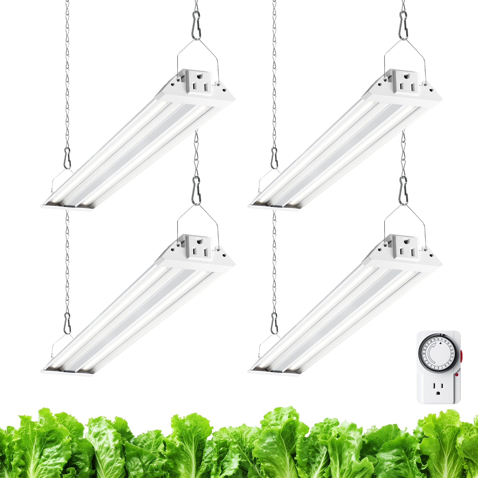 Barrina TX36 36W LED Grow Lights 2FT 5000K | Full Spectrum & Linkable | TXAL36