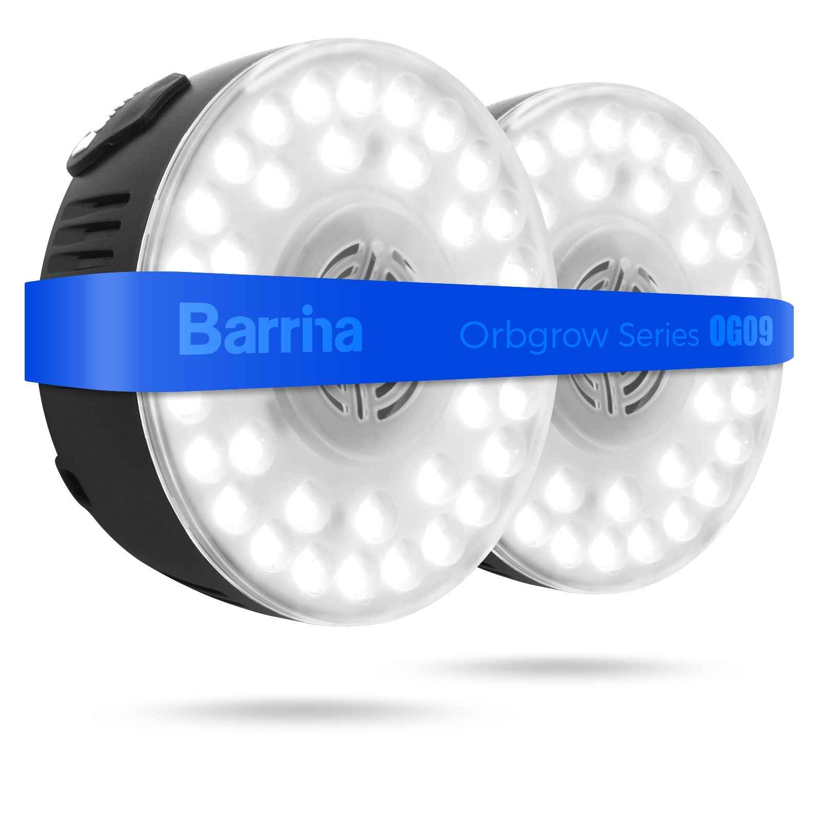 Barrina Orbgrow 9W LED Puck Grow Lights 5000K | Full Spectrum, Magnetic & Linkable | OG09