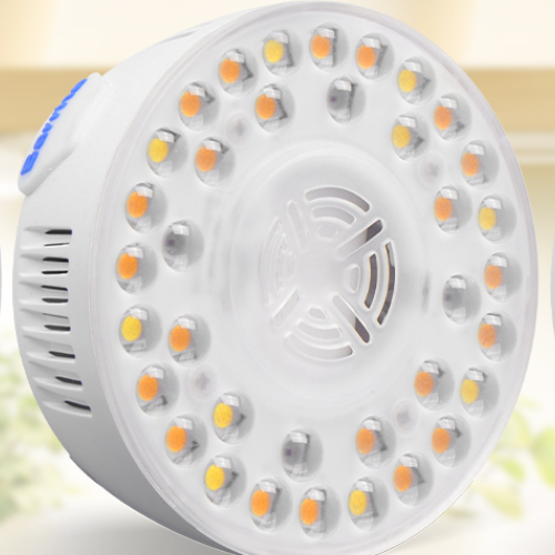 Barrina Orbgrow 9W LED Puck Grow Lights | Full Spectrum, Magnetic, Timer, Dimmable & Linkable | OG09