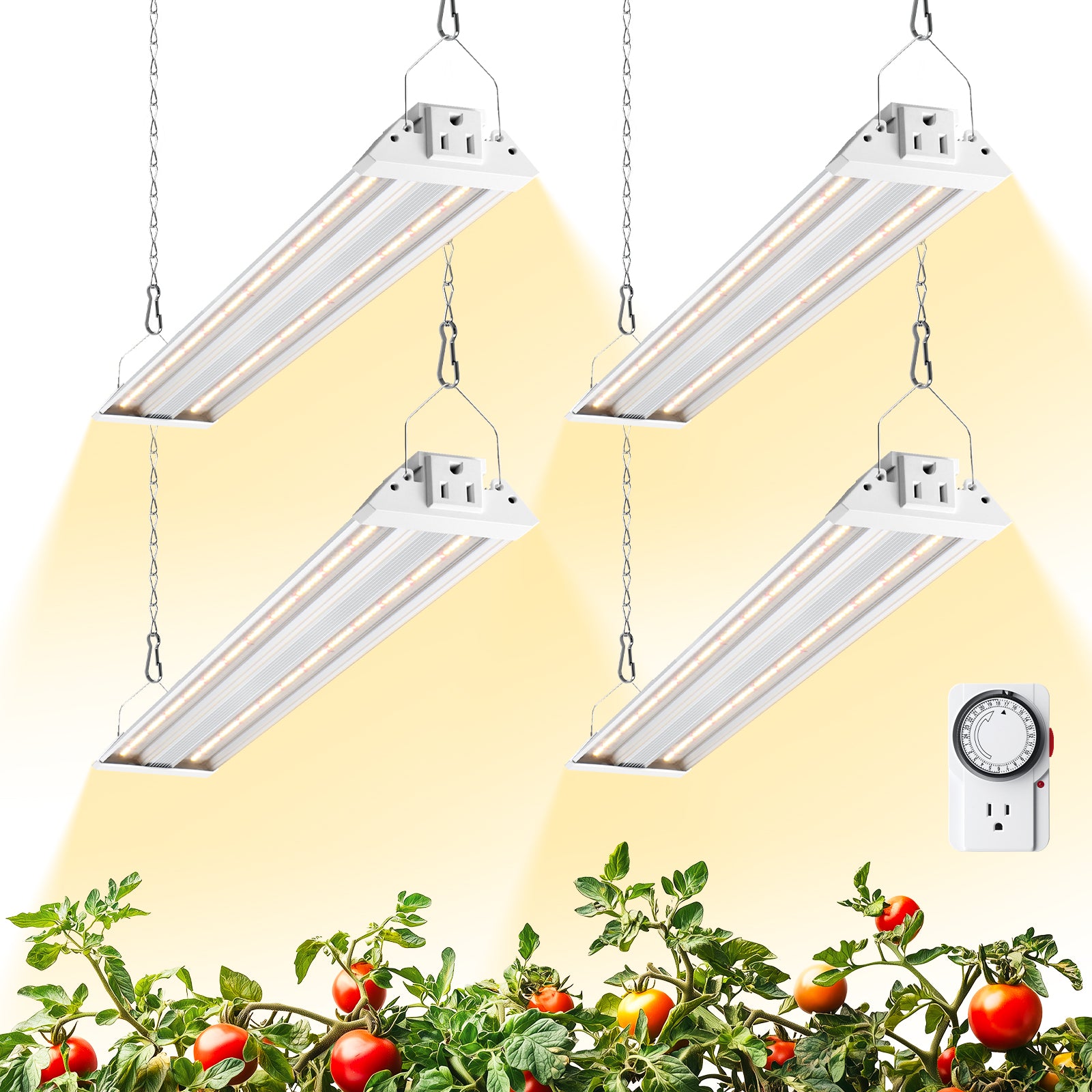 Barrina TX36 36W LED Grow Lights 2FT 3000K+6500K+660nm | Full Spectrum & Linkable | TXPL36
