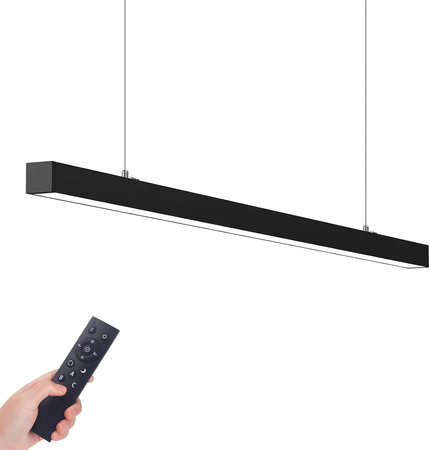 Barrina 4040 Remote Series 3rd-Generation 40W LED Linear Lights 4FT 3000K - 6000K 4000LM | Seamless Connection & Color Changing