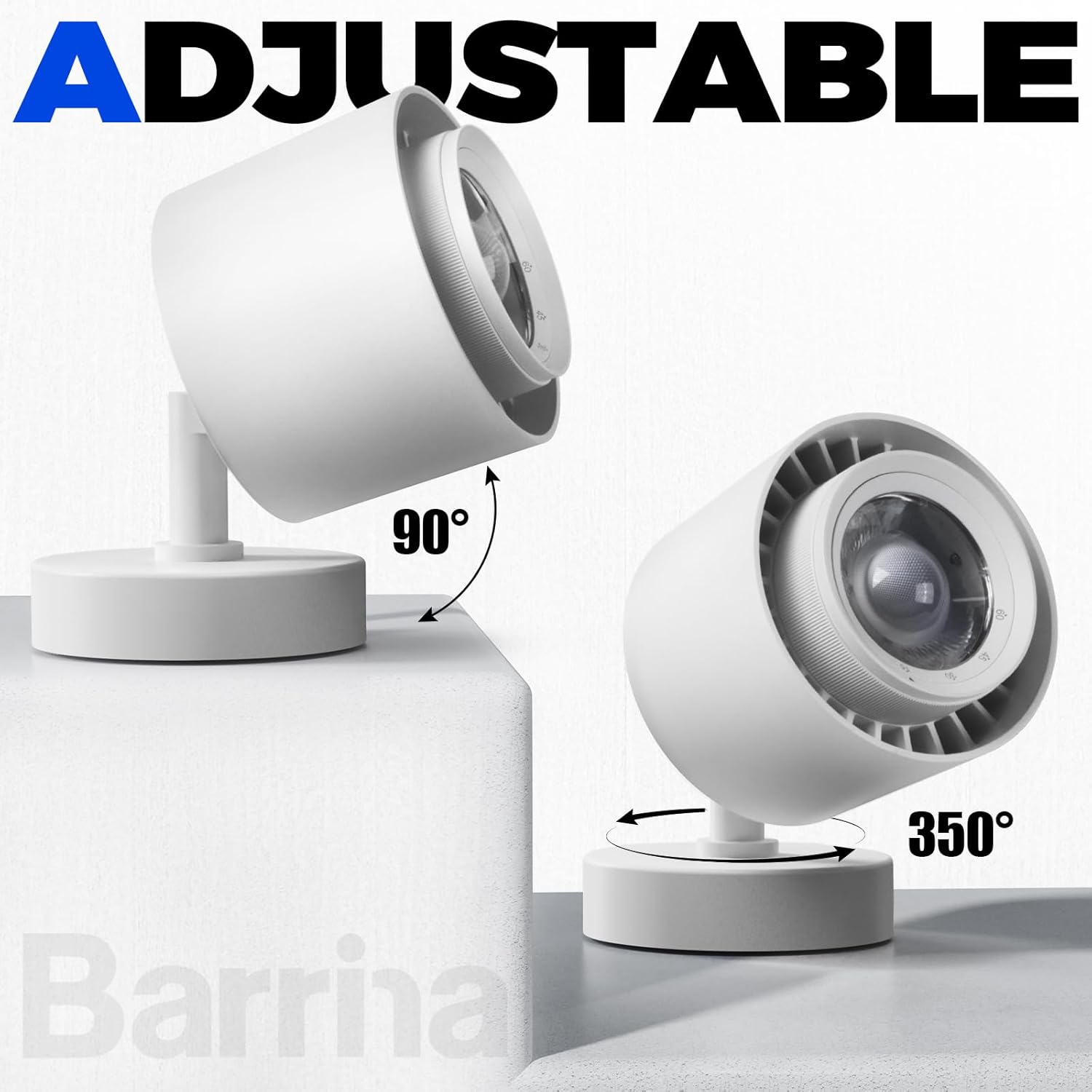 Barrina TR40a 40W LED Grow Lights 5000K | Full Spectrum, Mounted & Timer | TR-40a