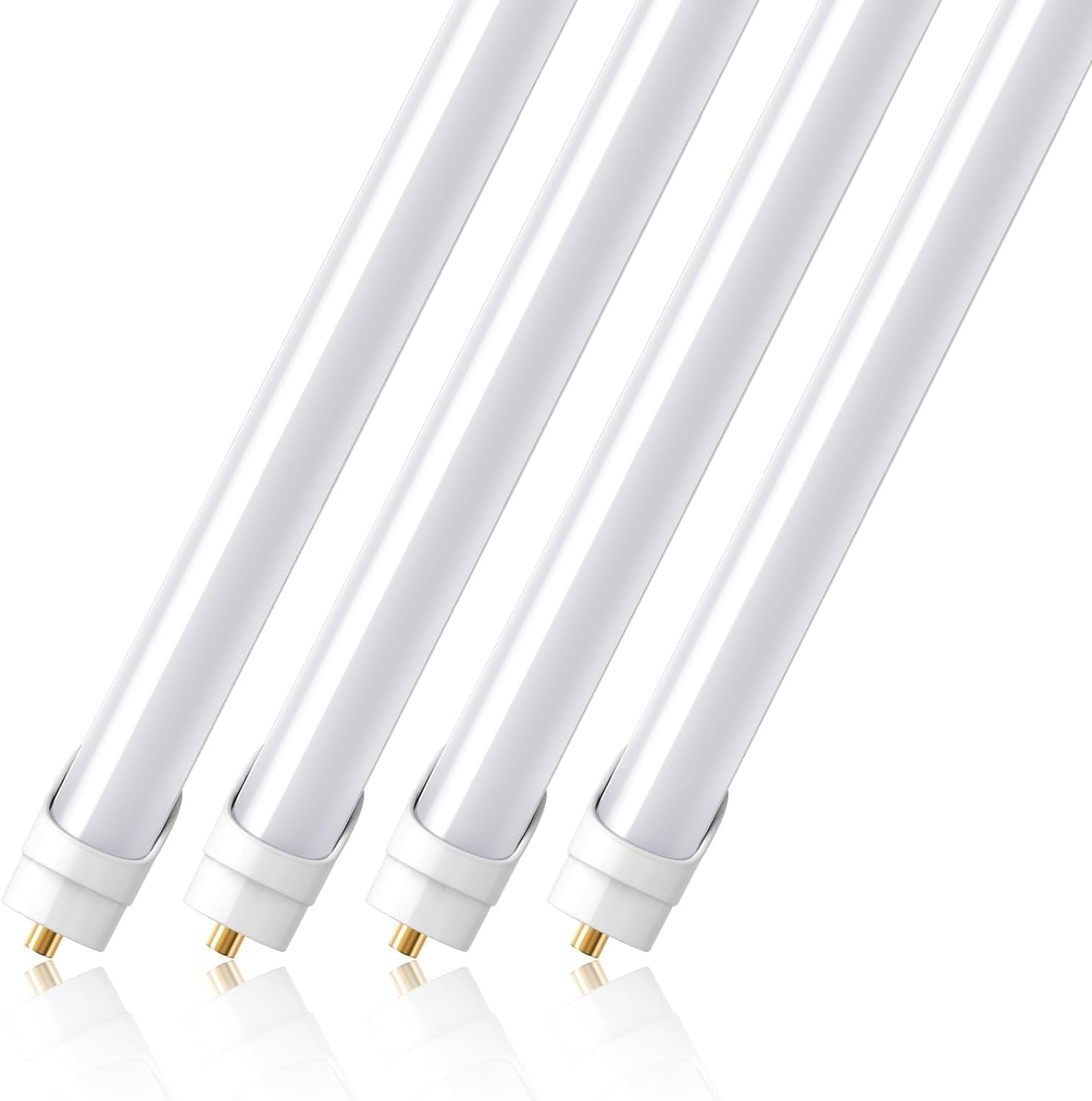 Barrina T8 44W LED Tube Lights 8FT 6500K 4500LM | FA8 Base, Fluorescent Tubes Replacement & Frosted Cover | TCX44