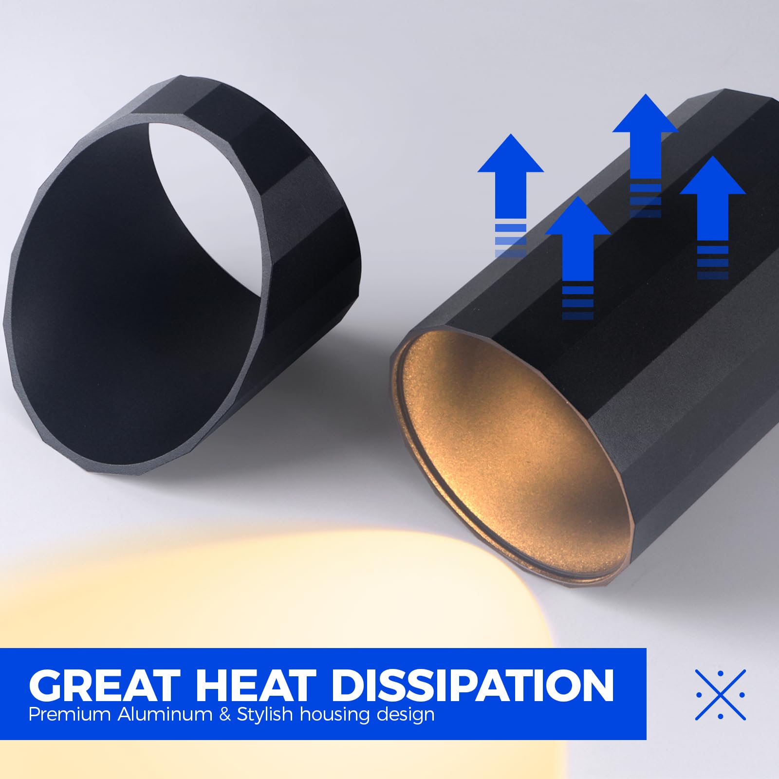 Barrina 5W LED Uplighting Spotlight 2700K | Detachable & Foot Switch | UL1B07