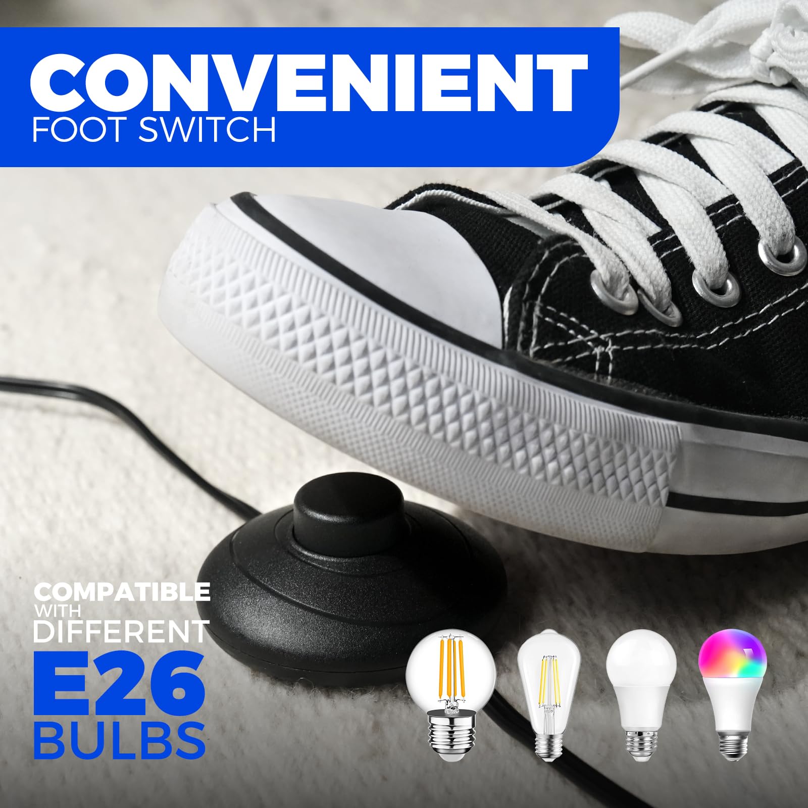 Barrina 5W LED Uplighting Spotlight 2700K | Detachable & Foot Switch | UL1B07