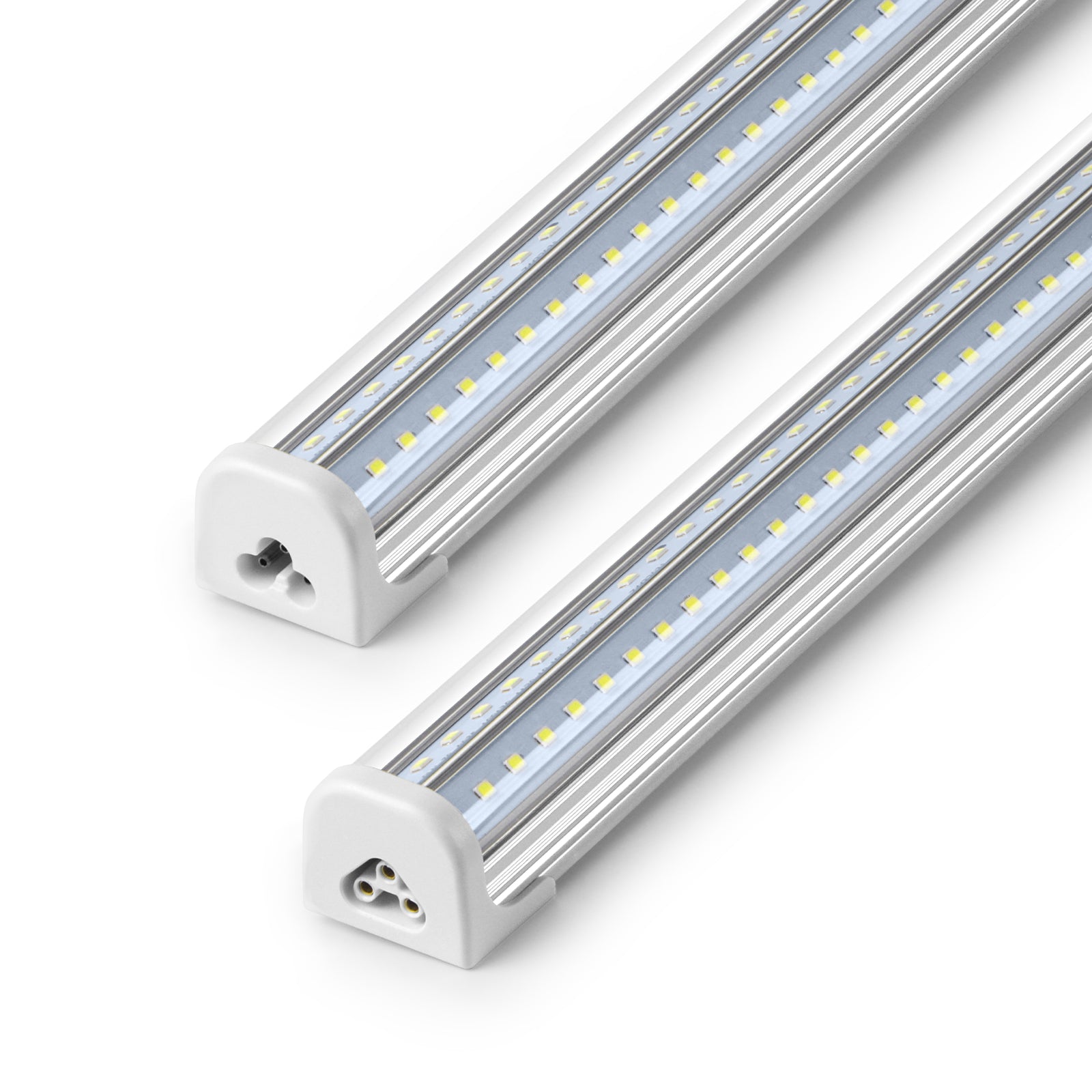 Barrina T8 50W LED Shop Lights 4FT 6500K | Clear Cover & V Shape Tube | BAL50