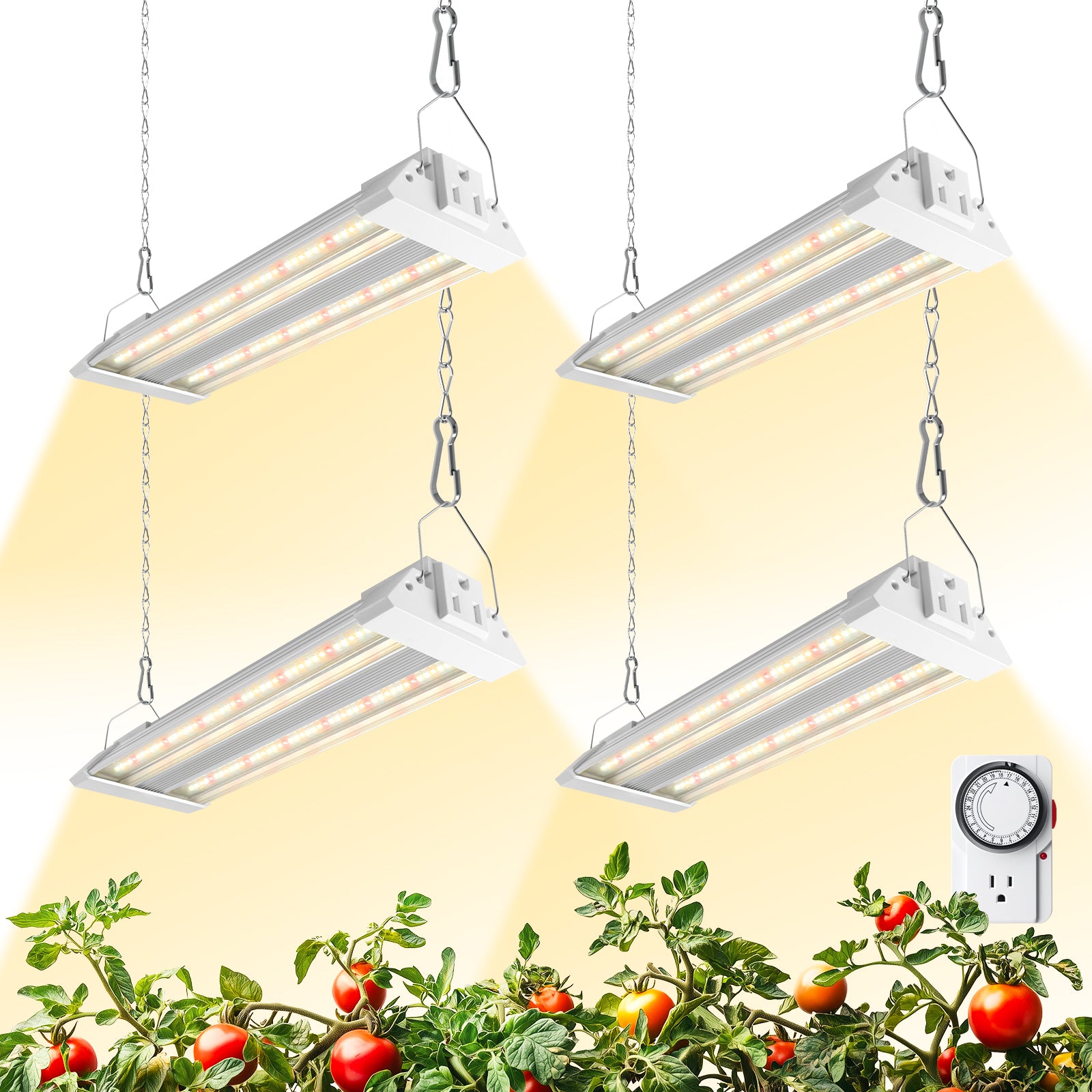 Barrina TX18 18W LED Grow Lights 1FT 3000K+6500K+660nm | Full Spectrum & Linkable | TXPL18