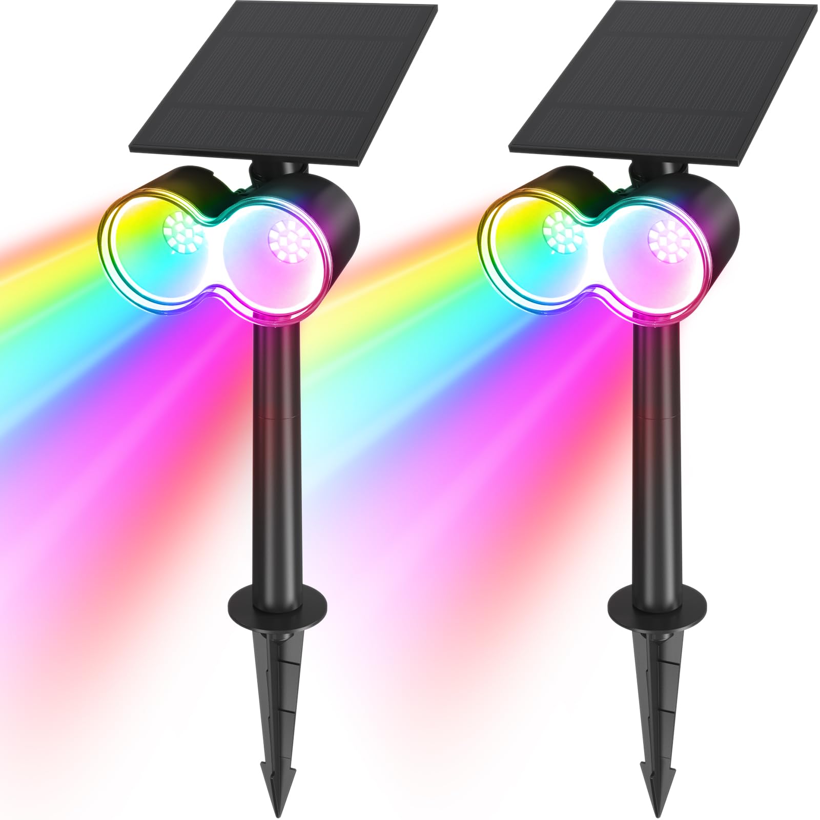 Barrina LED Solar Spot Lights 700LM | RGB & IP65 Waterproof | TNX001