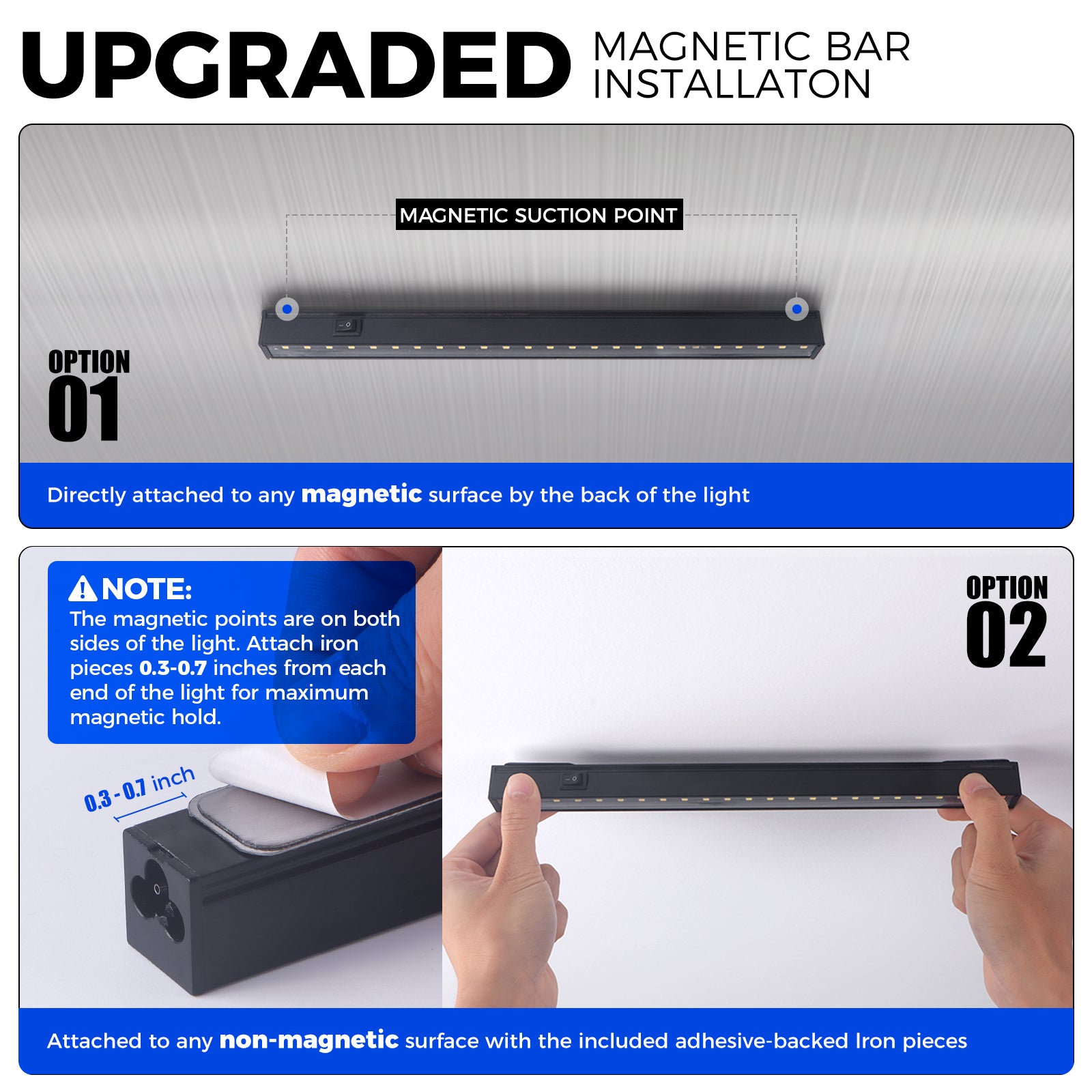 Barrina T5 5W LED Grow Lights 1FT Yellow Light | Magnetic Installation & Linkable | NC05