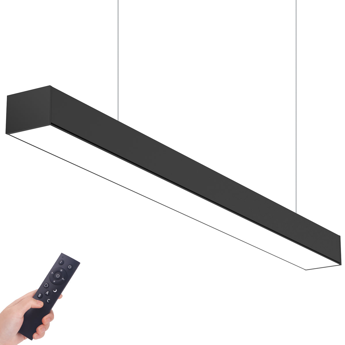 Barrina 9975 Remote Series 4nd-Generation 60W LED Linear Lights 4FT 3000K - 6000K 5900LM | Seamless Connection & Color Changing
