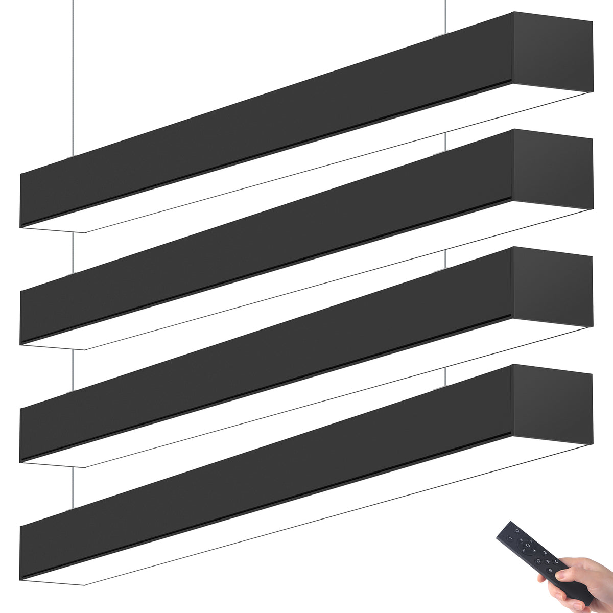 Barrina 9975 Remote Series 4nd-Generation 60W LED Linear Lights 4FT 3000K - 6000K 5900LM | Seamless Connection & Color Changing