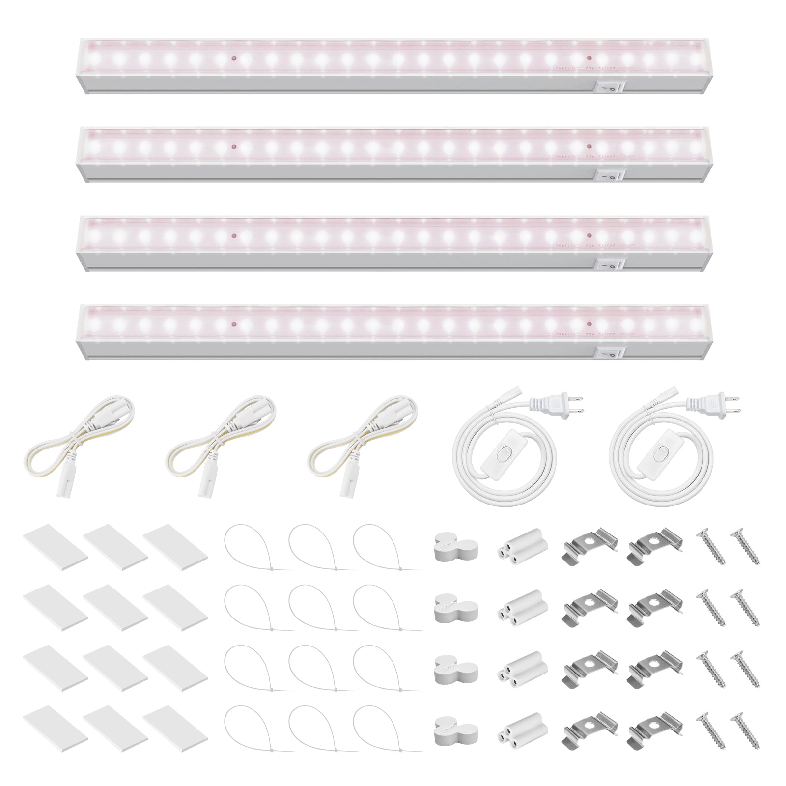 Barrina T5 5W LED Grow Lights 1FT Pinkish White | Full Specturm & Linkable | MC05