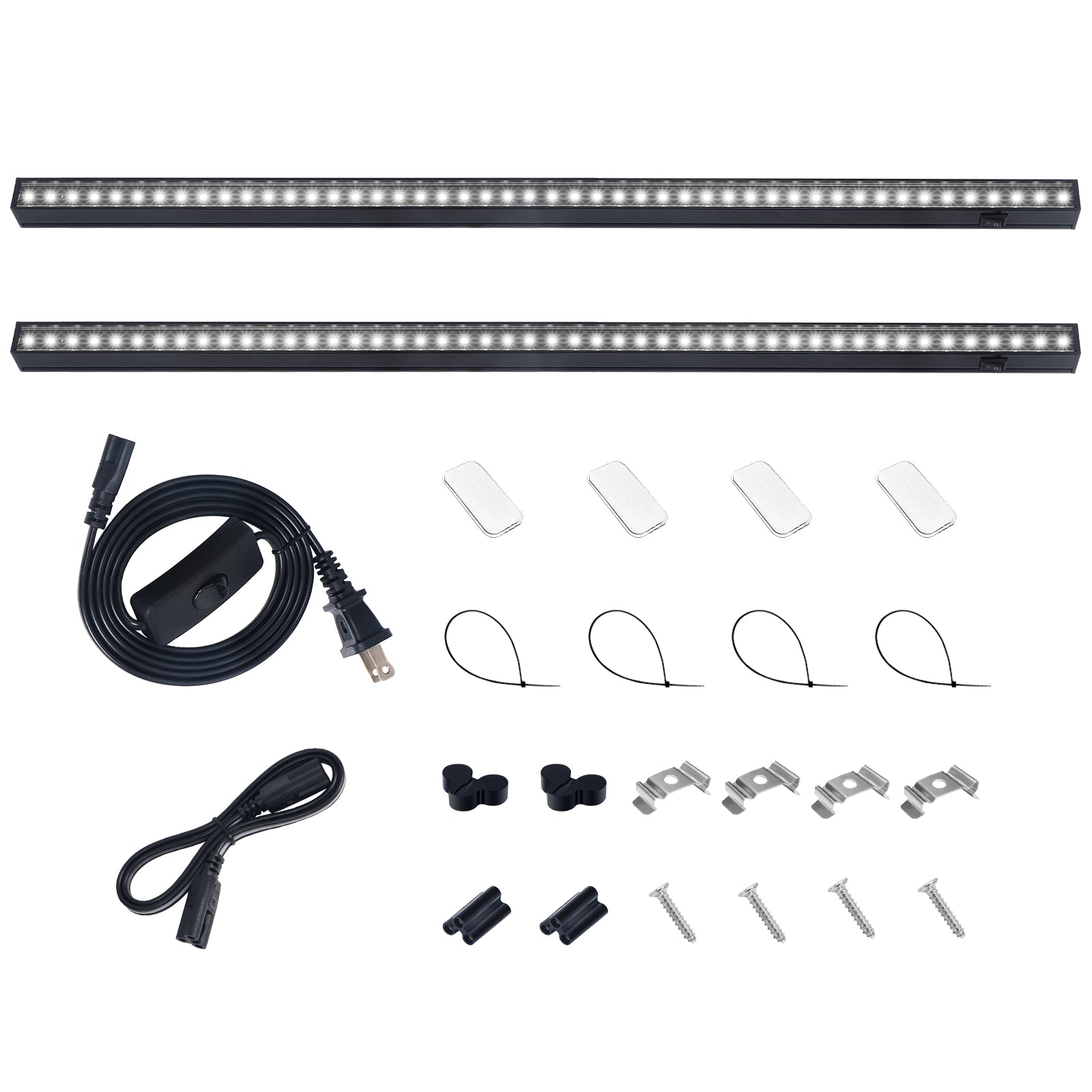 Barrina T5 10W LED Grow Lights 2FT 5000K 2 Pack | Magnetic Installation & Linkable | NF10