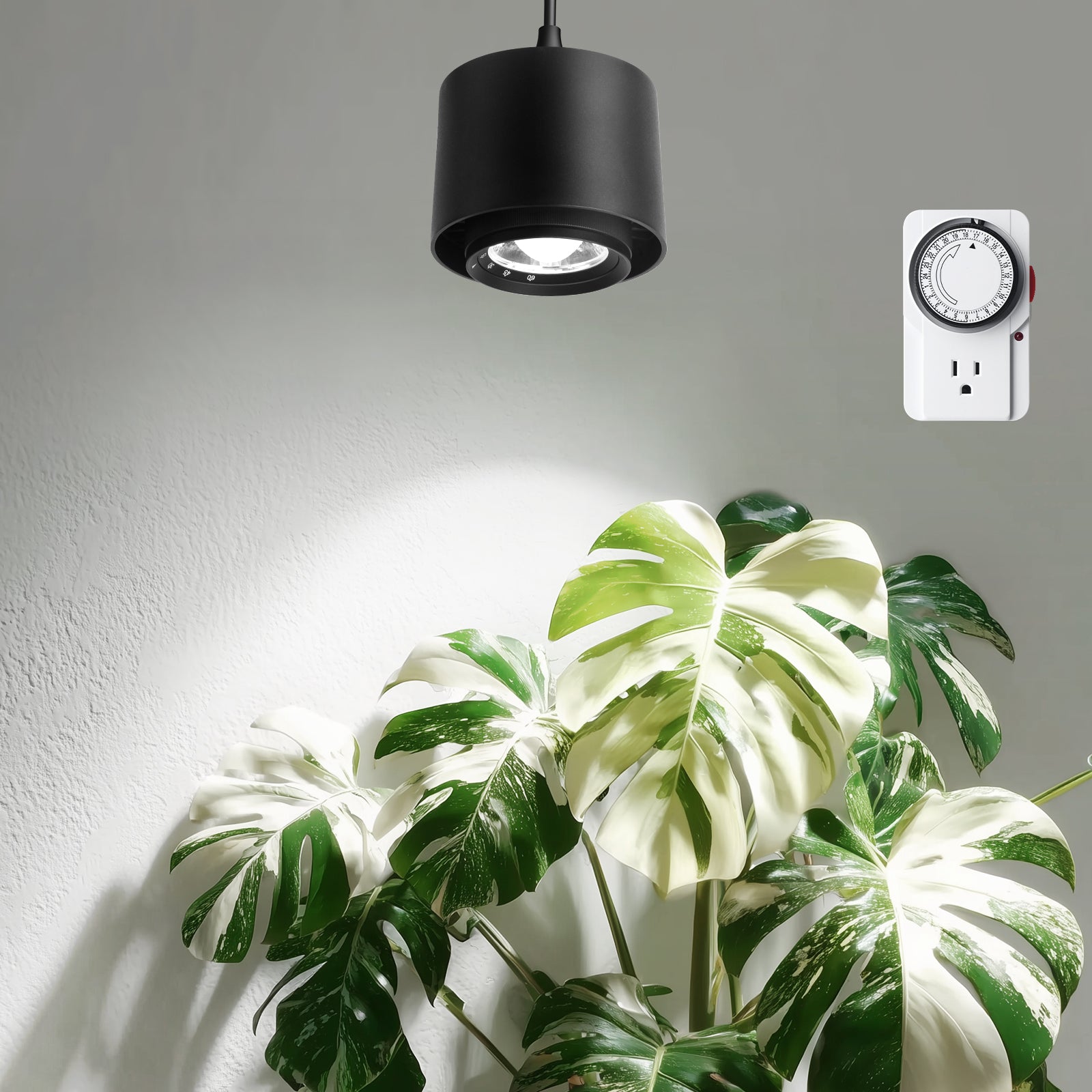 Barrina TR40 40W LED Grow Lights 5000K | Full Spectrum, Hanging & Timer | TR-40