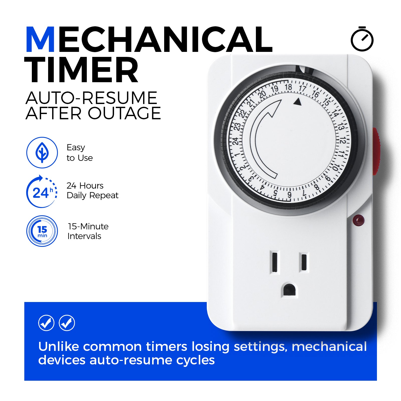 Barrina TR40 40W LED Grow Lights 4000K | Full Spectrum, Hanging & Timer | TR40 (Black)