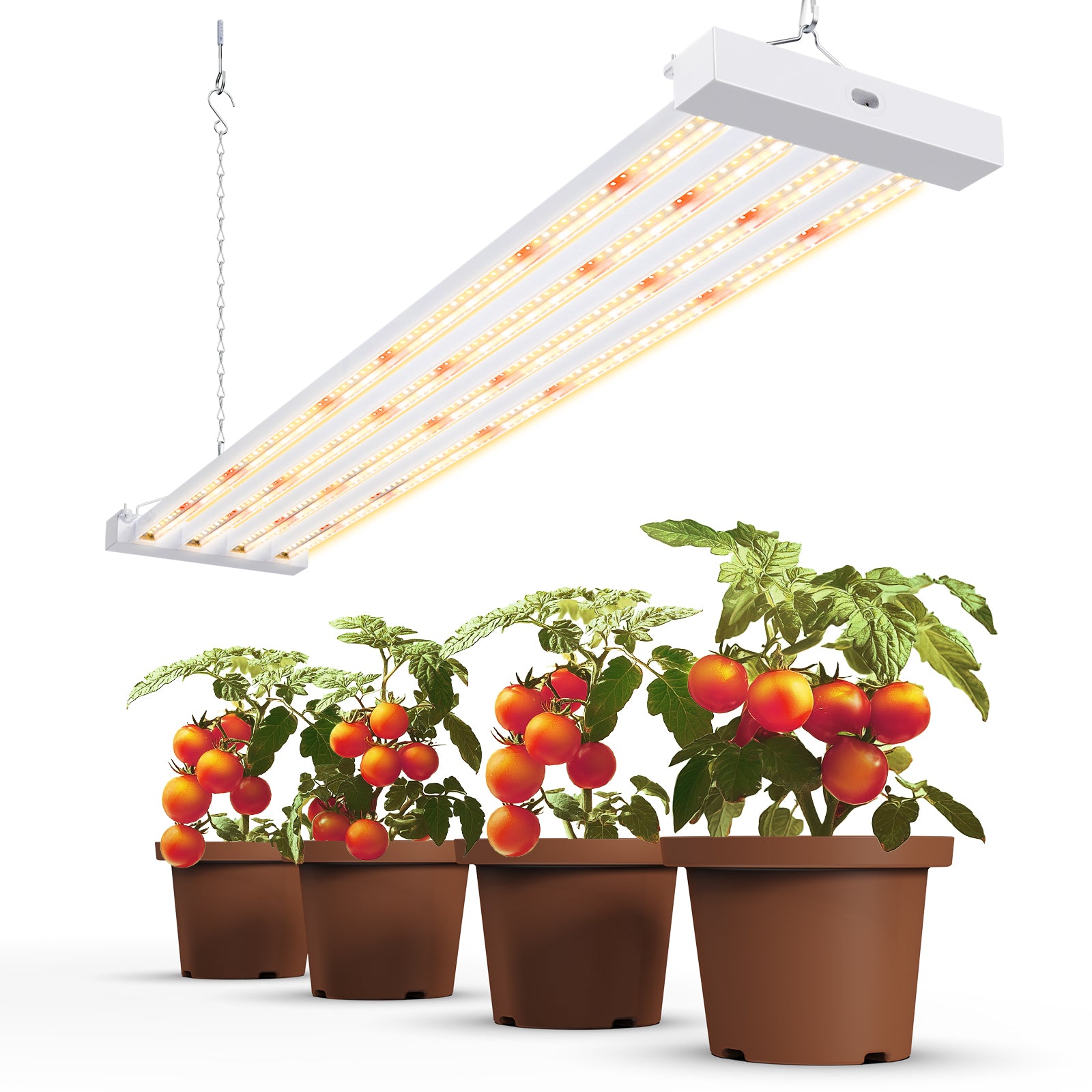 Barrina TX-L63 63W LED Grow Lights 3FT 3000K+6500K+660nm | Full Spectrum & Linkable | TX-L63