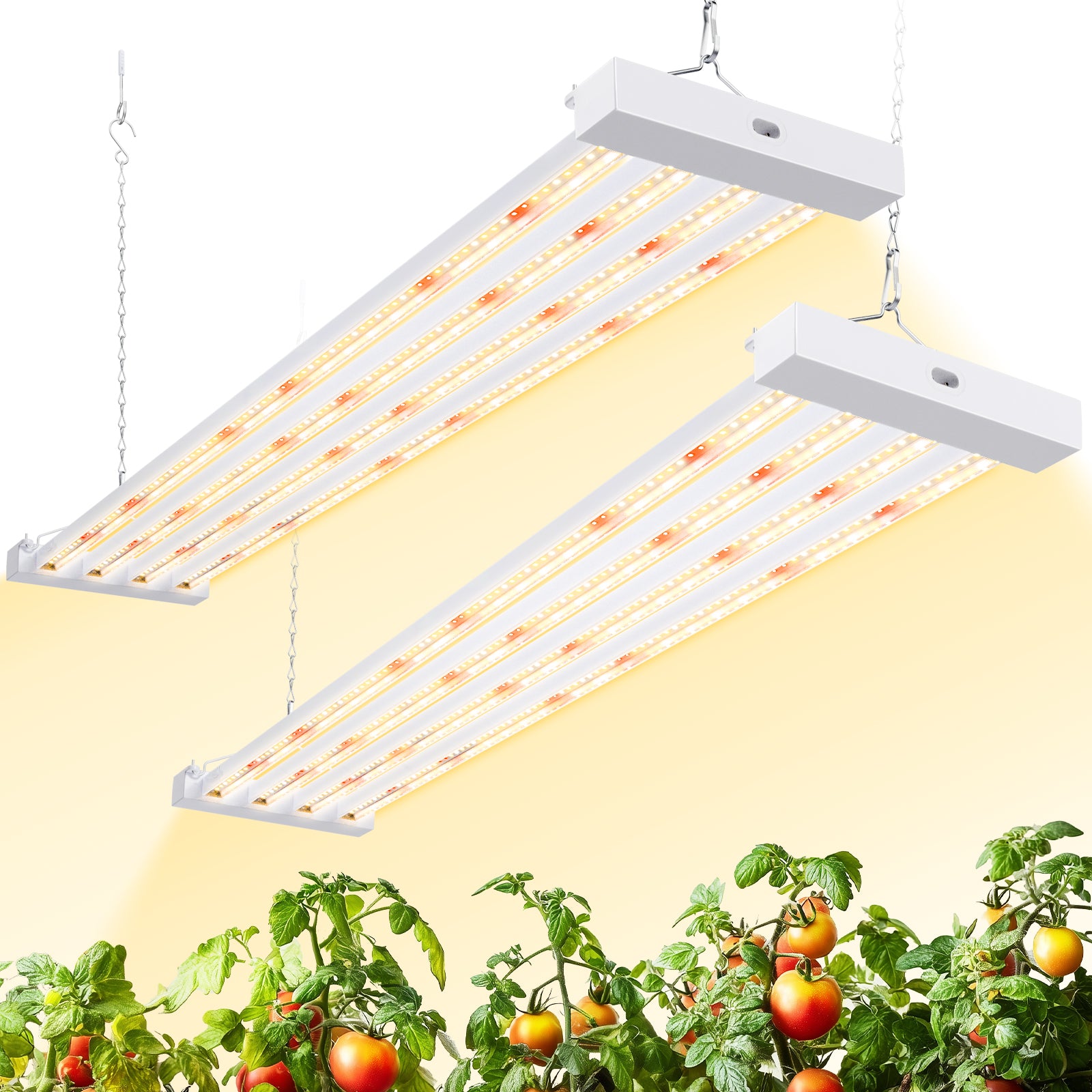 Barrina TX-L63 63W LED Grow Lights 3FT 3000K+6500K+660nm | Full Spectrum & Linkable | TX-L63