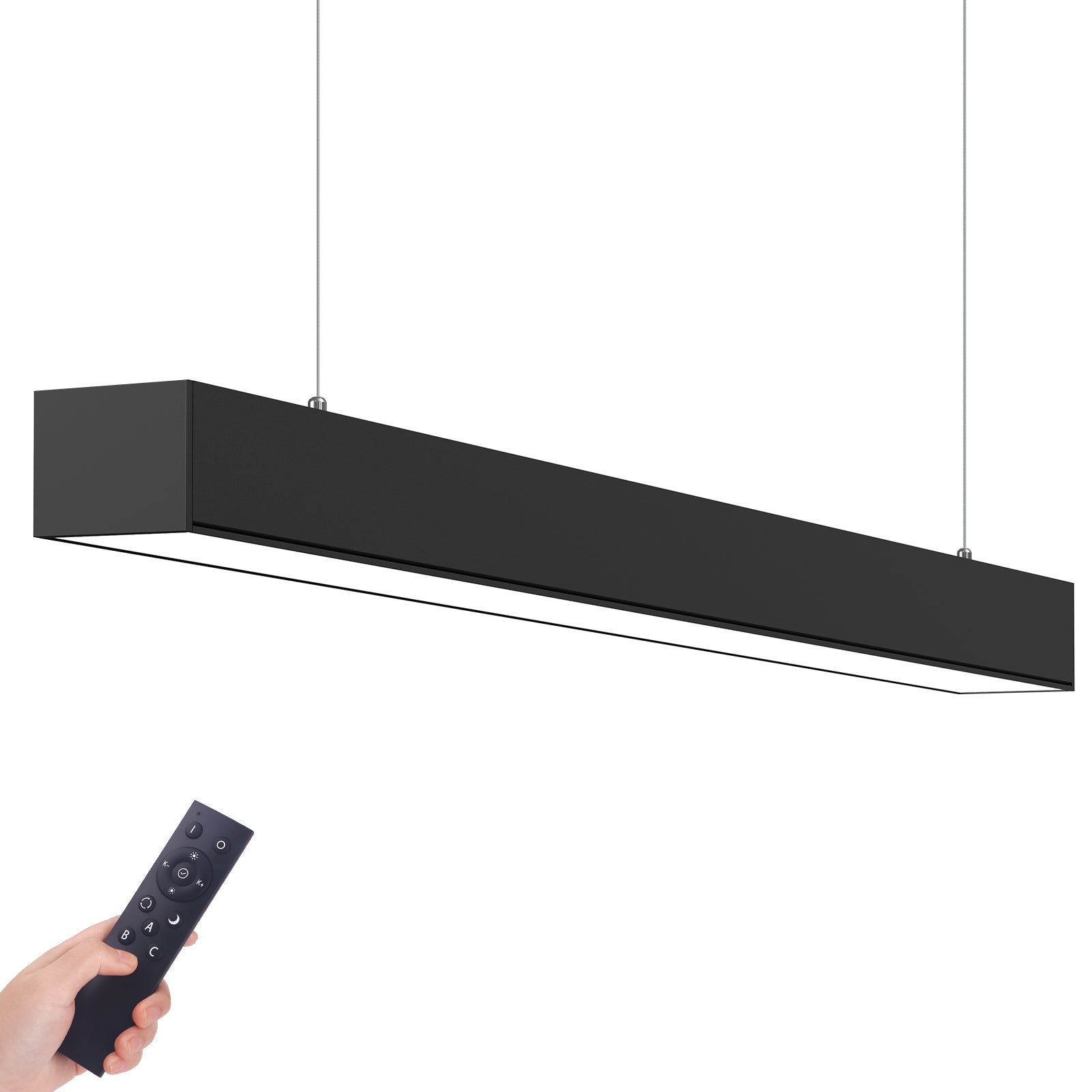 Barrina 7566 Remote Series 2nd-Generation 50W LED Linear Lights 4FT 3000K - 6000K 5800LM | Seamless Connection & Color Changing