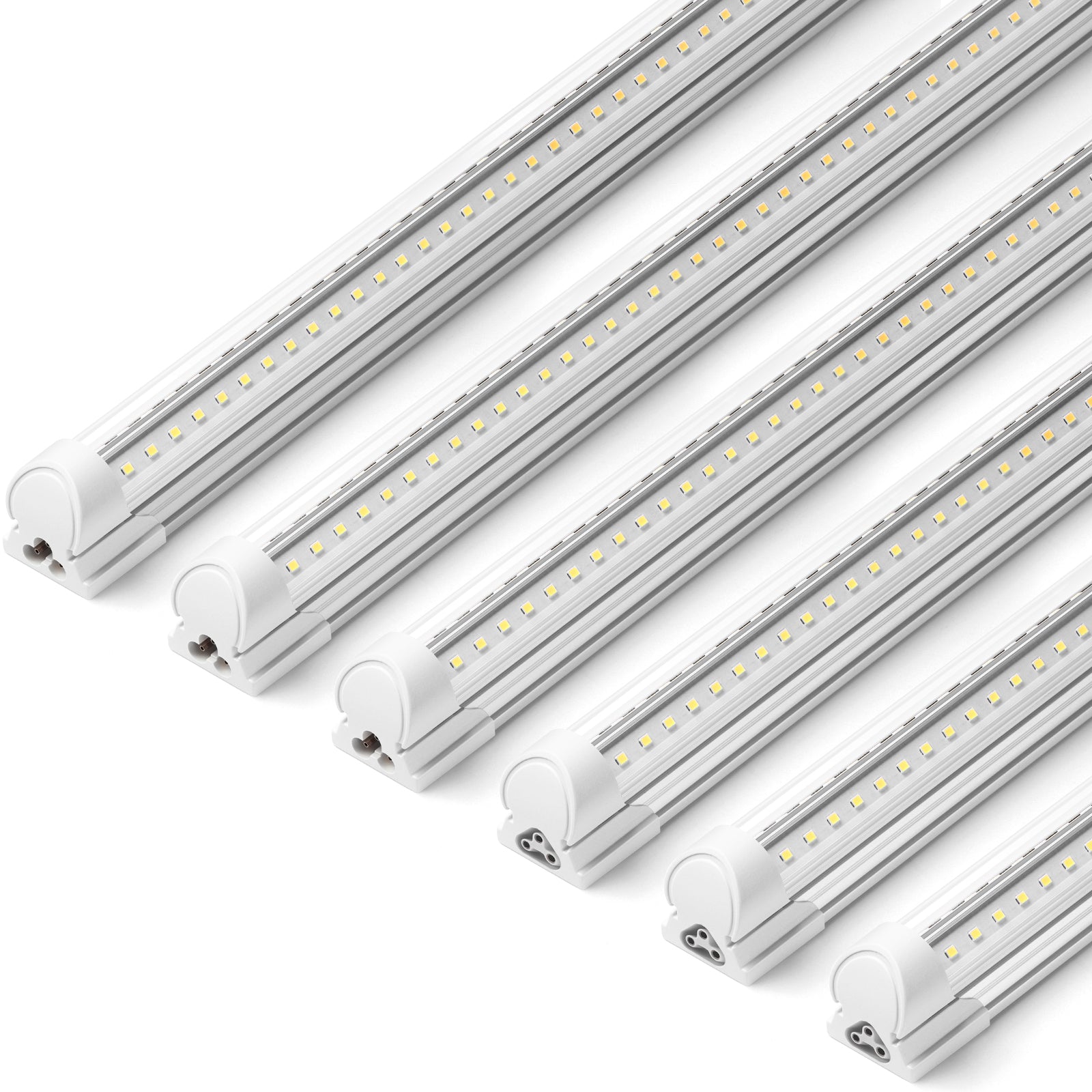 Barrina T8 30W LED Shop Lights 3FT 5400K  4600KM | Clear Cover & V Shape Tube | BAI30