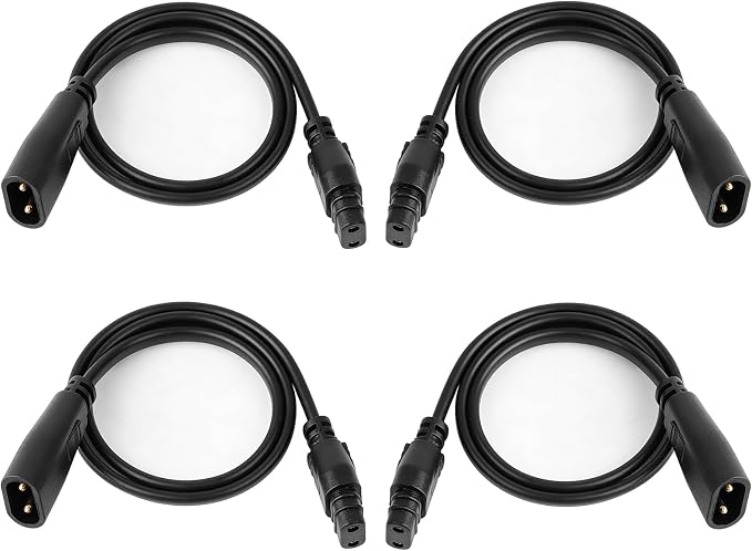 Male Plug Cables| For Magnetic LED Black Lights Fixtures