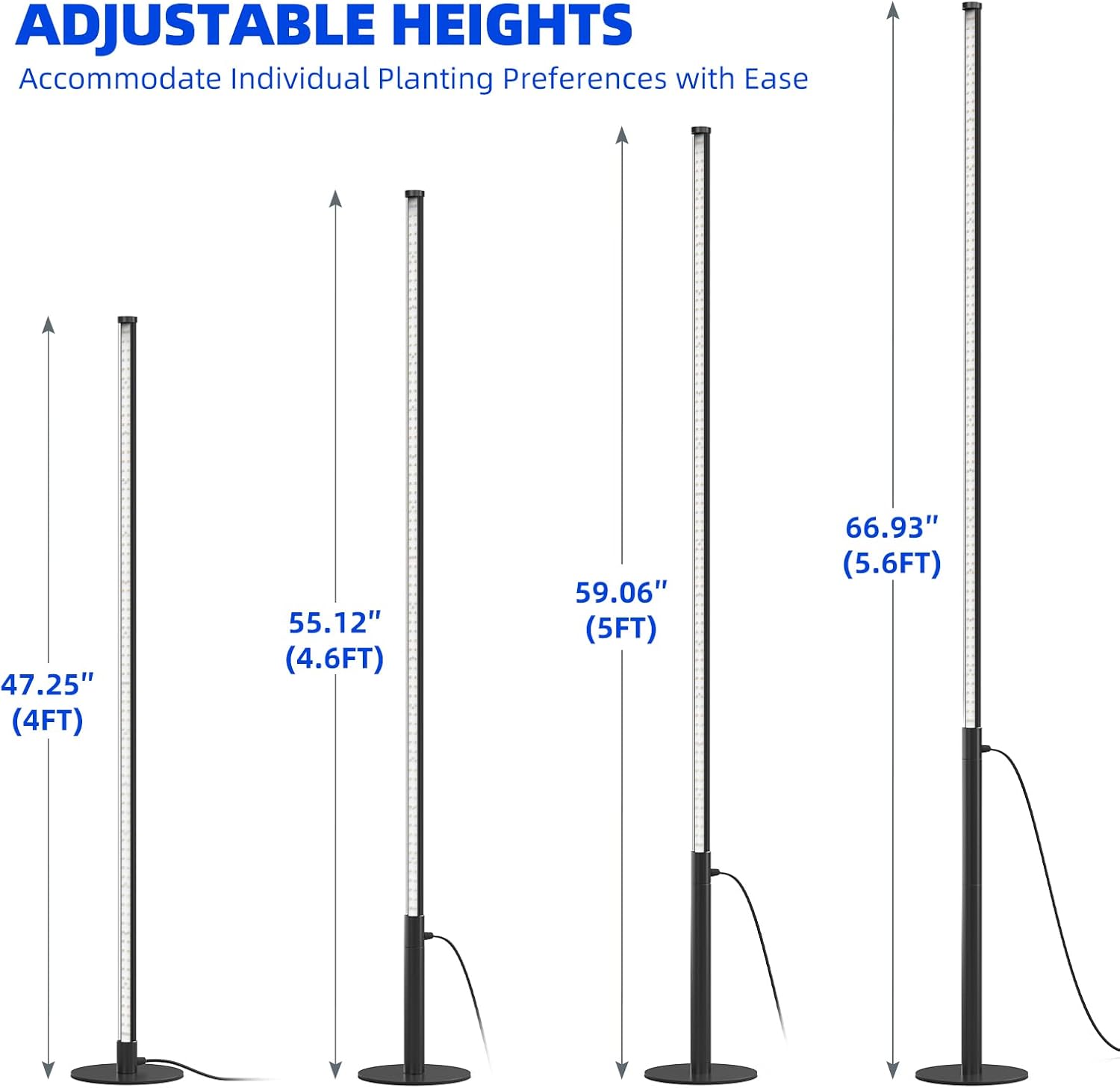 Extension For T10 LED Standing Lights (7.9" + 11.8")