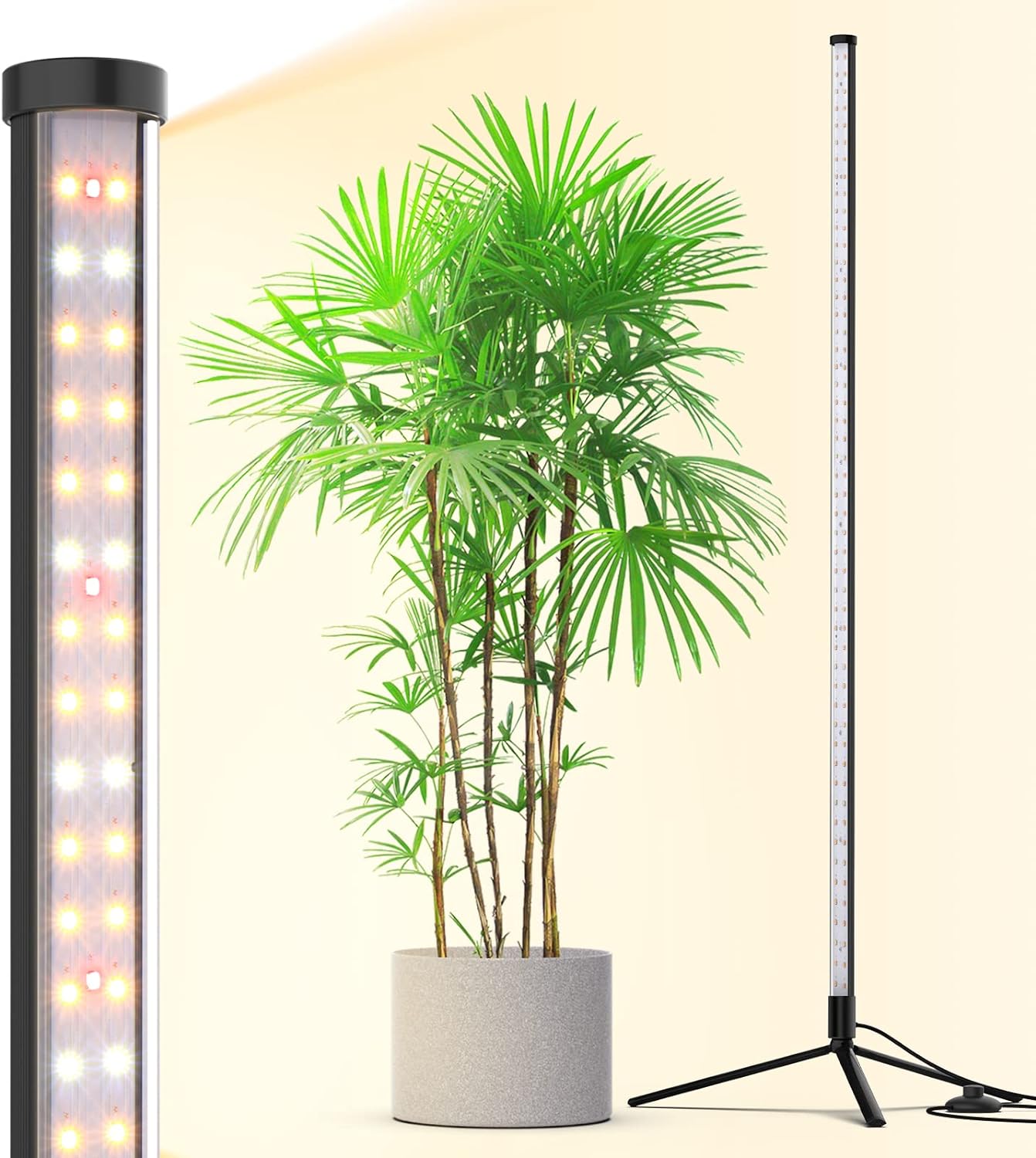 Barrina T10 42W LED Standing Grow Light 4FT 3000K+6500K+660nm | Full Spectrum & Vertical | T10M42