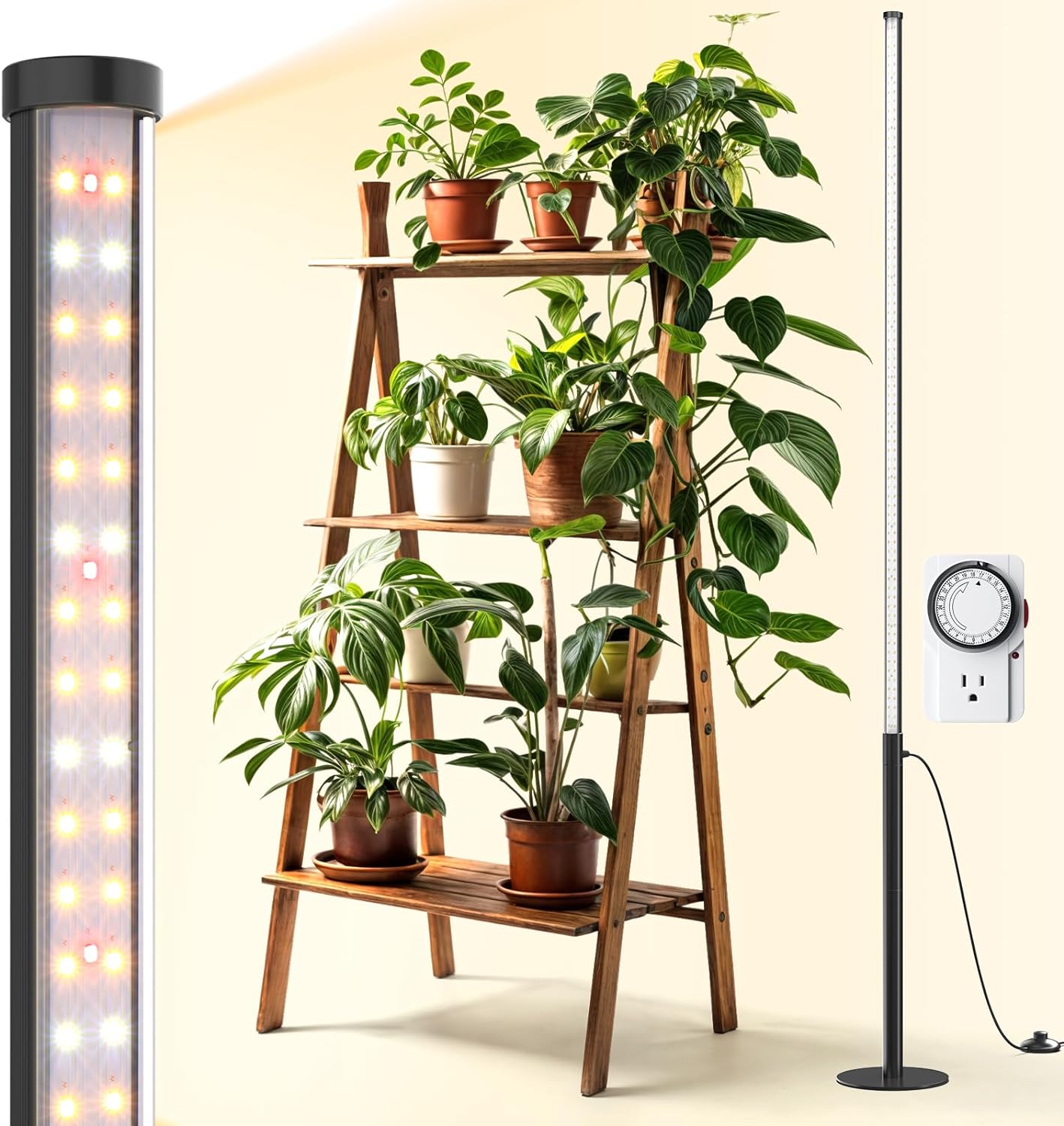 Accessories (Stand + Extension + Timer) for T10 LED Grow Light