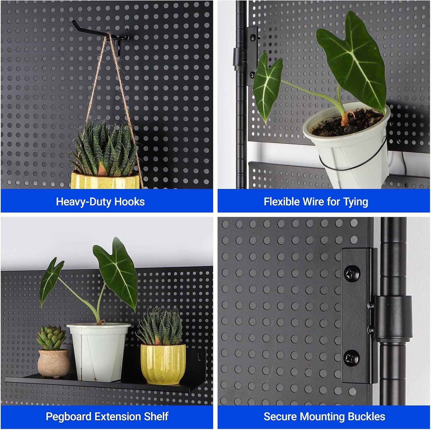 Barrina LH600  Greenhouse with 4-Pack Grow Lights 70W 5000K,  |  3 Adjustable Pegboards& Timer  | LH600