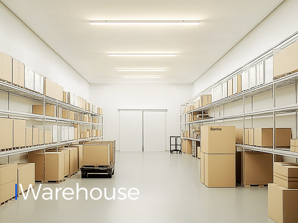 Barrina T5 20W LED Shop Lights 4FT 4000K 2200LM | Linkable & Corded Electric Switch | AAL20