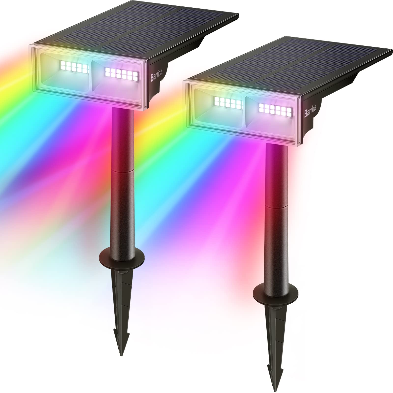 Barrina LED Solar Spot Lights 700LM | RGB & IP65 Waterproof | TYN RGB