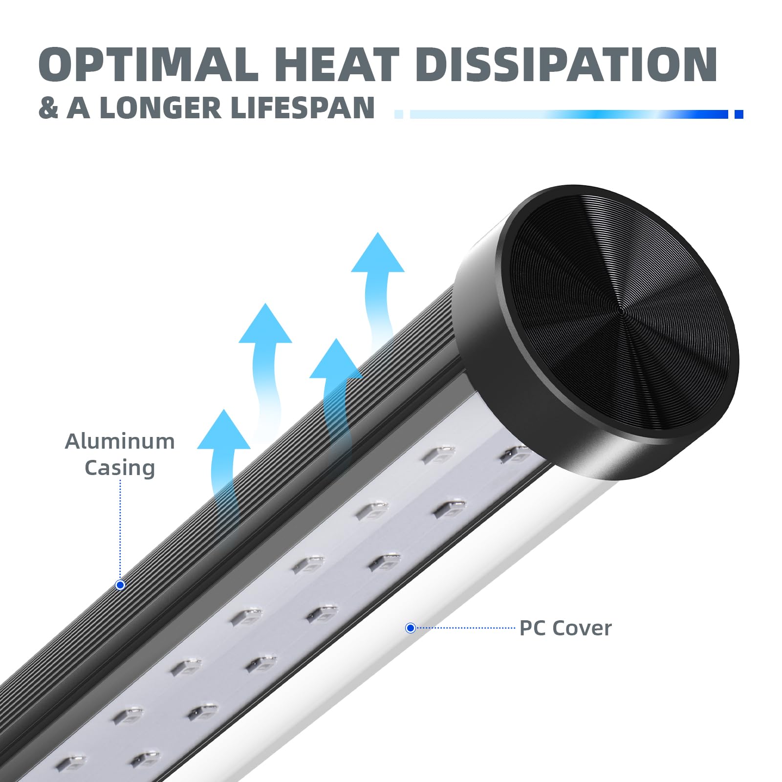 Barrina T10 42W LED Standing UV Black Lights 4FT | 385-400nm Ultraviolet Wavelength | T1042