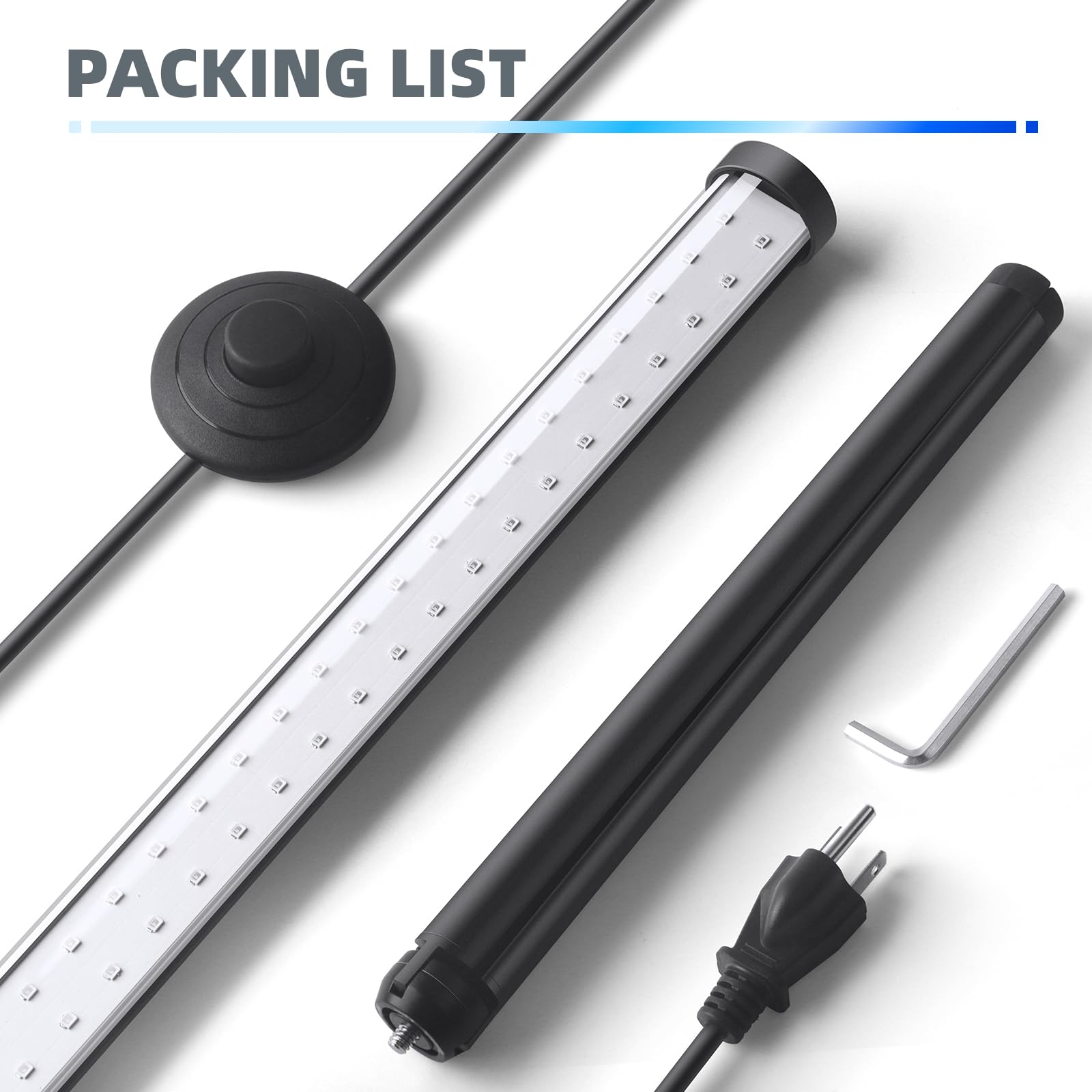 Barrina T10 42W LED Standing UV Black Lights 4FT | 385-400nm Ultraviolet Wavelength | T1042